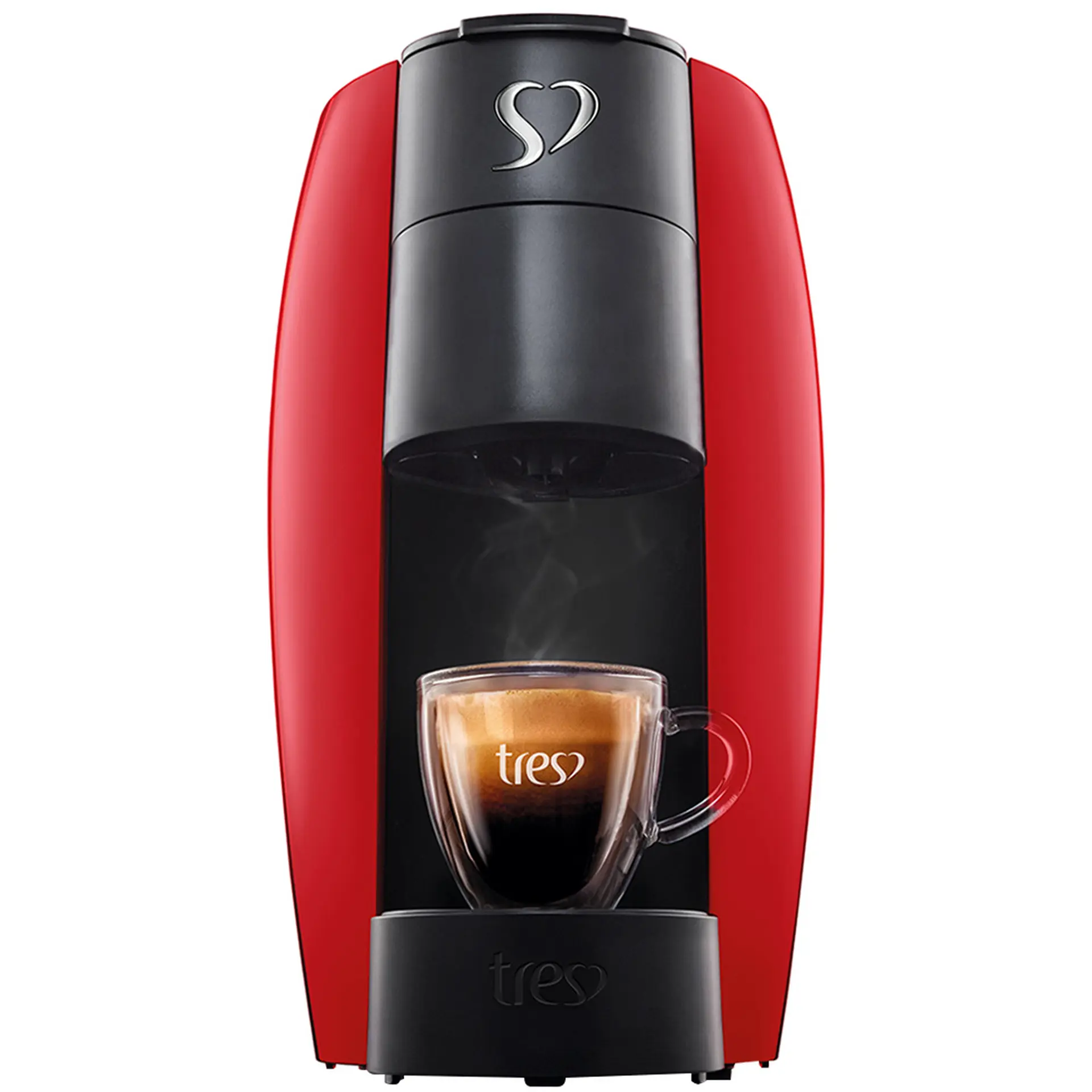 Cafeteira Espresso Três Corações Lov Automática - Vermelho - 110 Volts