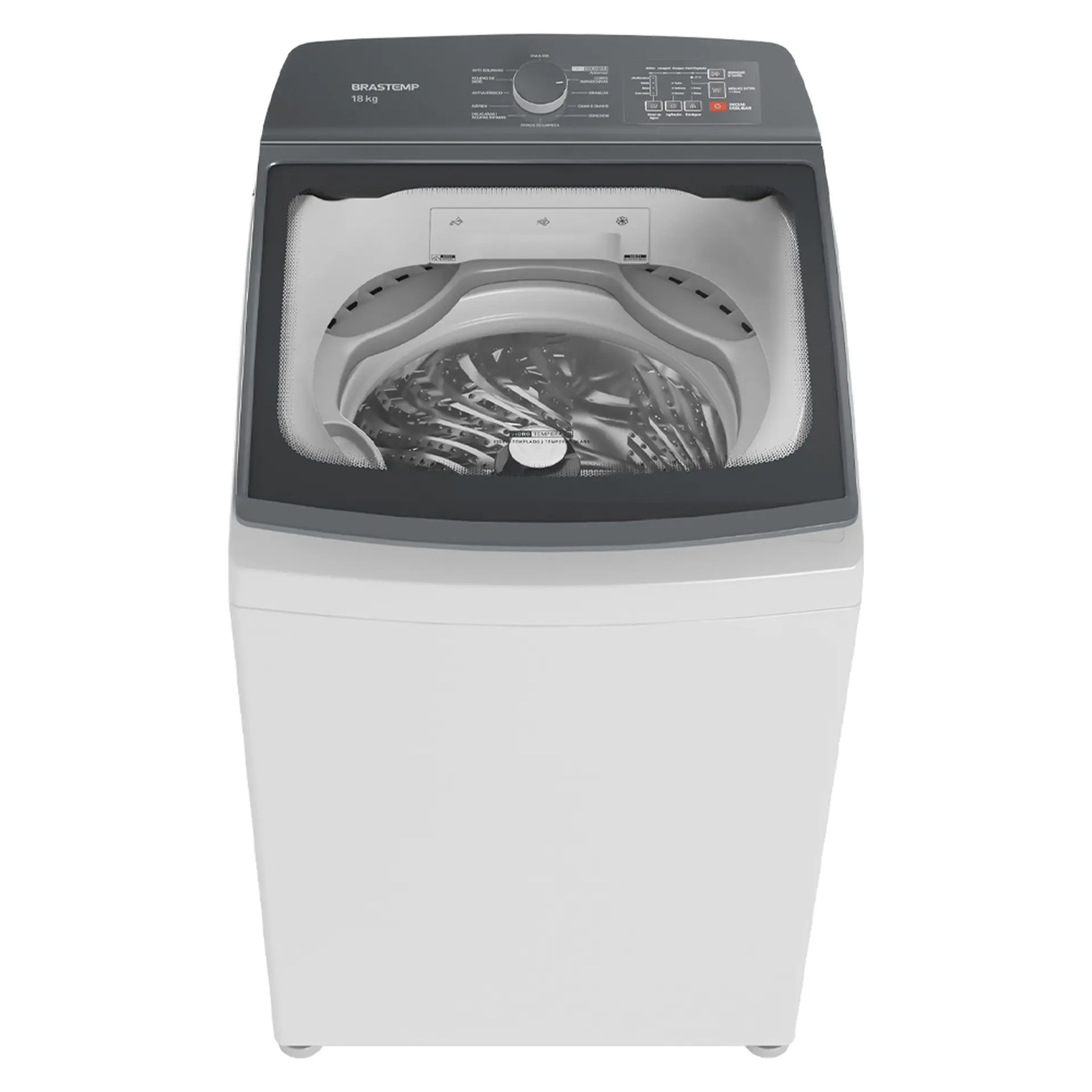 Máquina de Lavar Brastemp 18 Kg Automática Digital BWF18 - Branco - 110 Volts