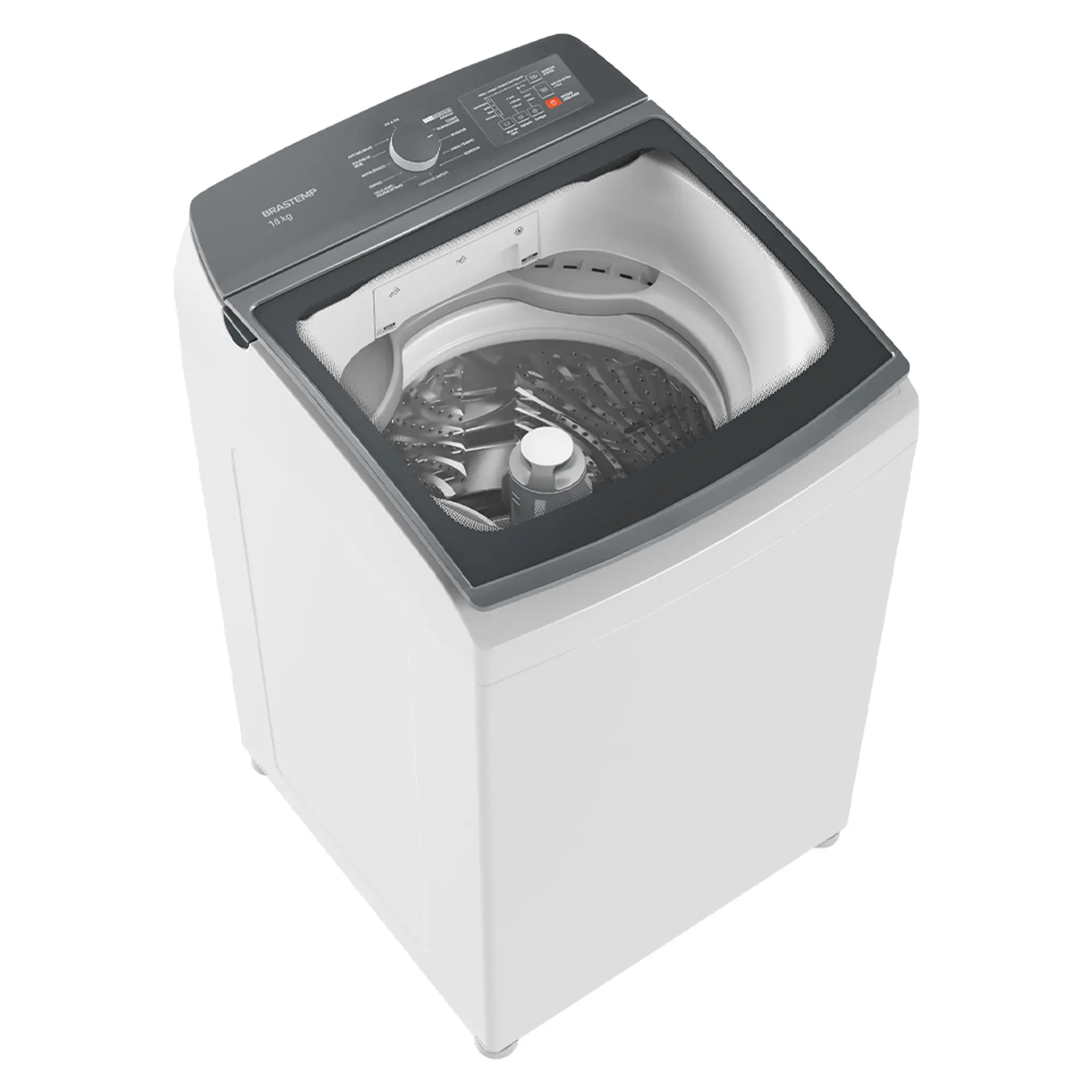 Máquina de Lavar Brastemp 18 Kg Automática Digital BWF18 - Branco - 110 Volts