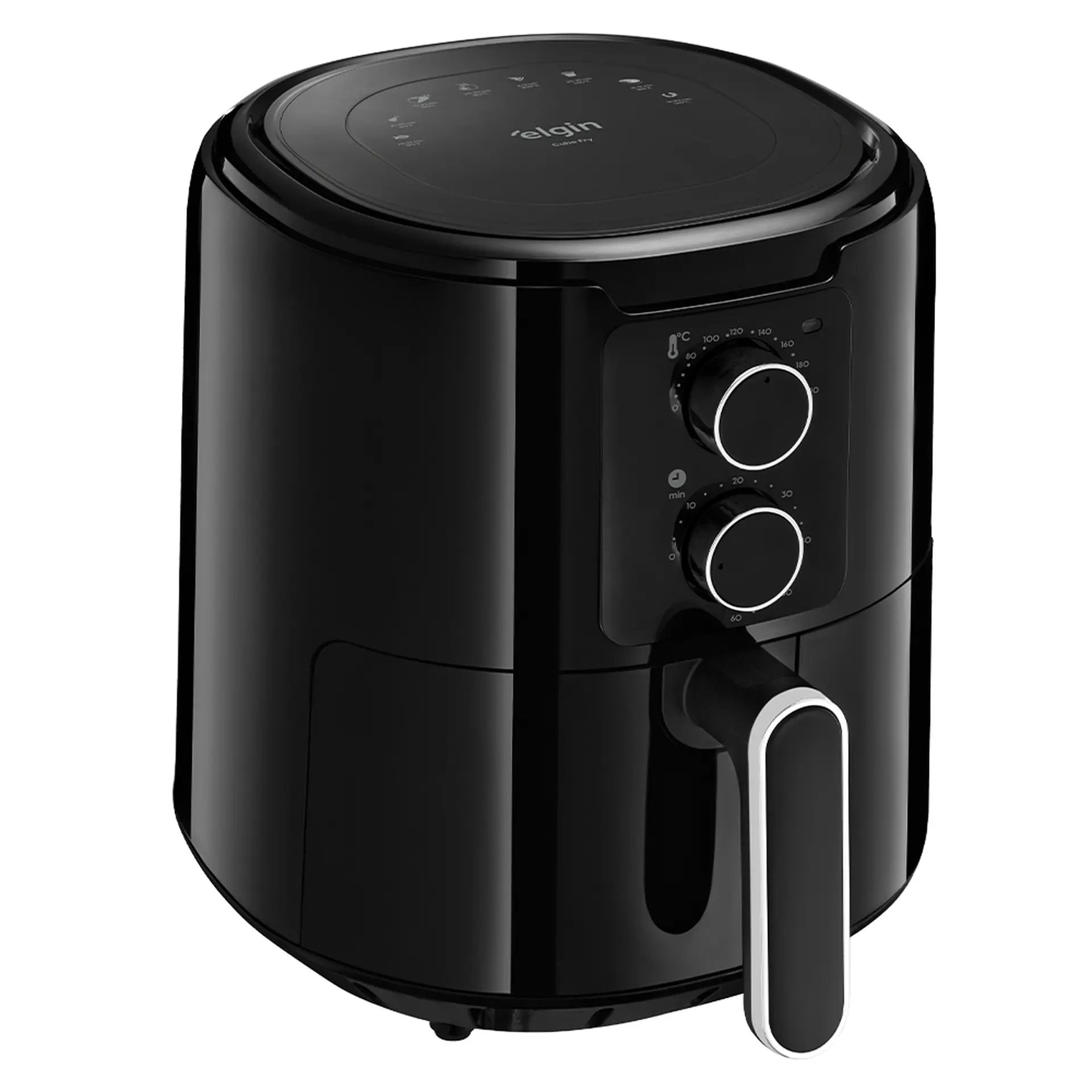 Fritadeira Elétrica AirFryer Elgin Cube Fry AFG40 4L 1600W - Preto - 220 Volts