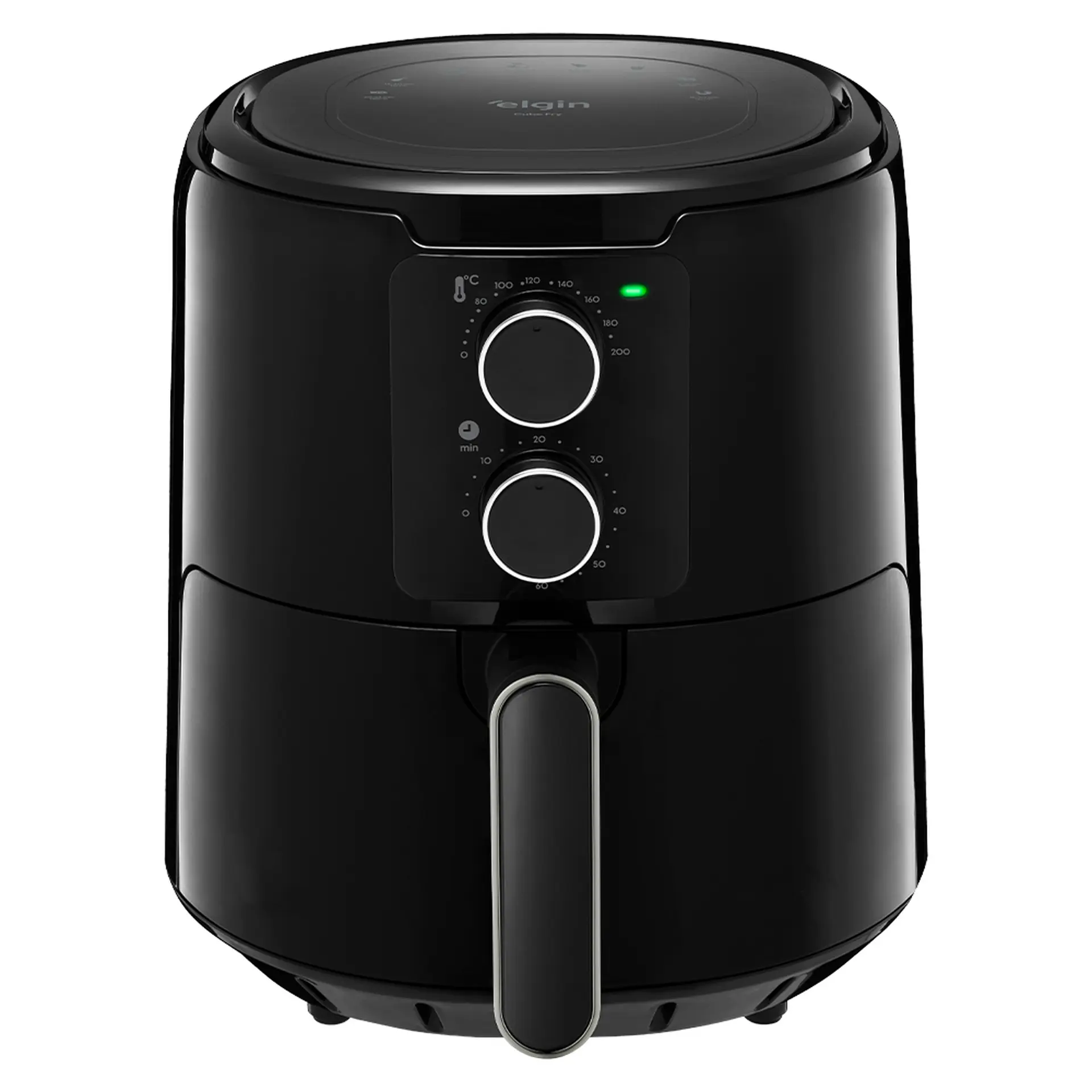 Fritadeira Elétrica AirFryer Elgin Cube Fry AFG40 4L 1600W - Preto - 220 Volts