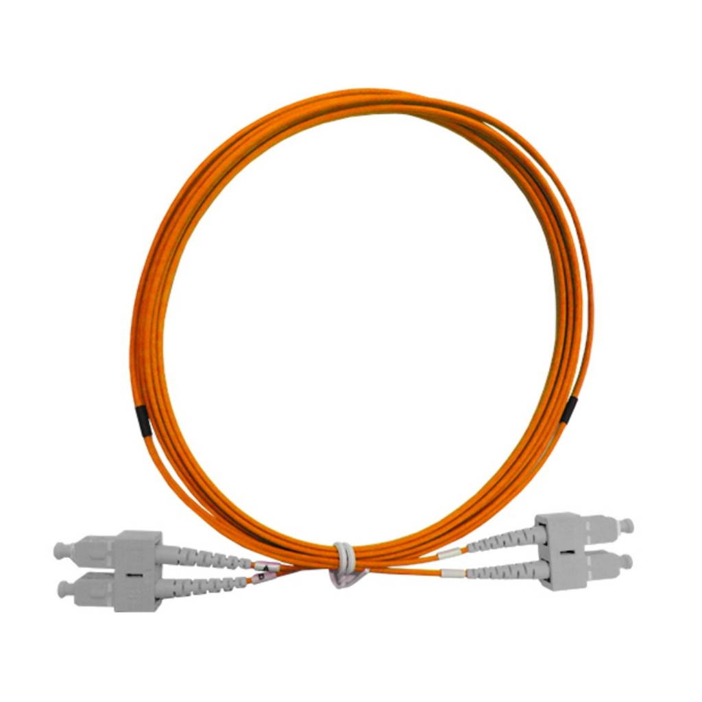 Cabo Patch Cord SC/UPC-SC/UPC 62,5/125 Fibra Optica 2,5M Duplo Seccon SecFiber - 3D-16120520