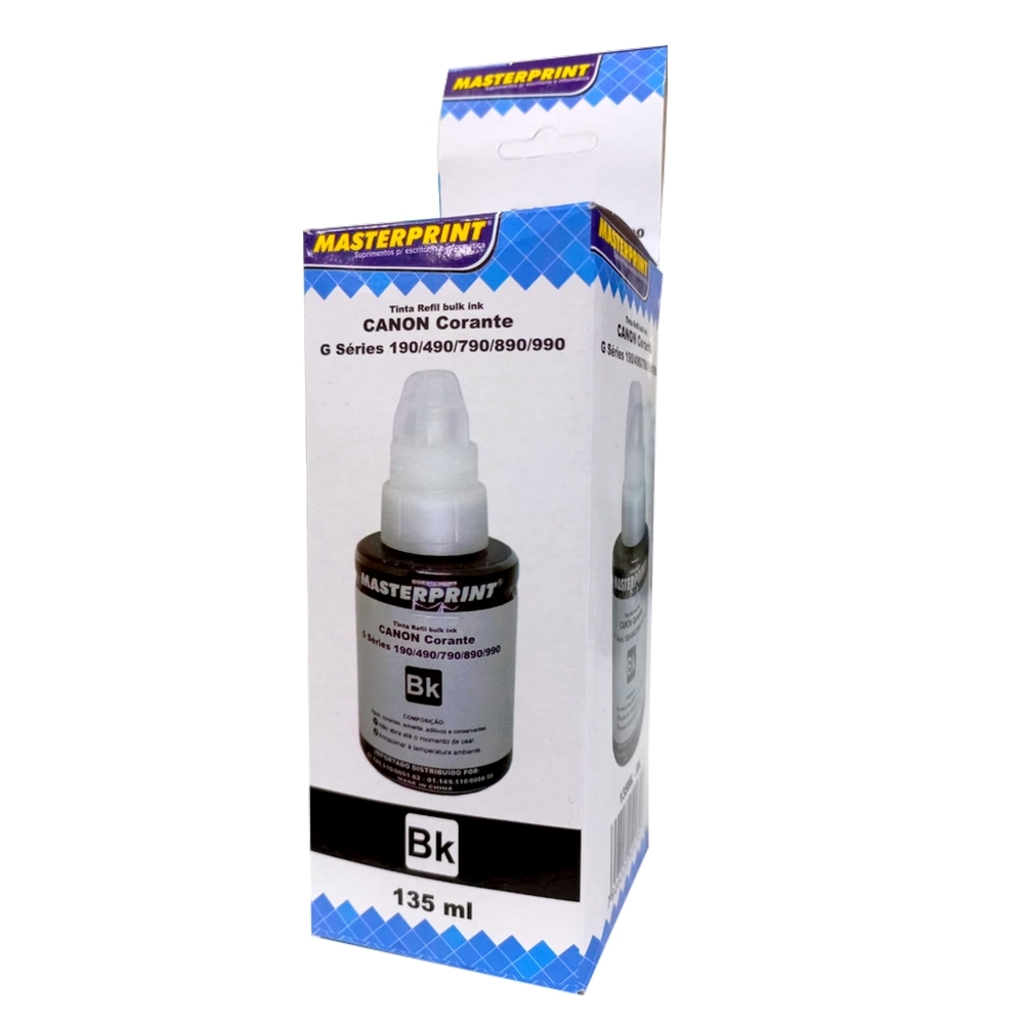 Tinta Bulk Ink Canon Preto 135ml Masterprint - 226080048