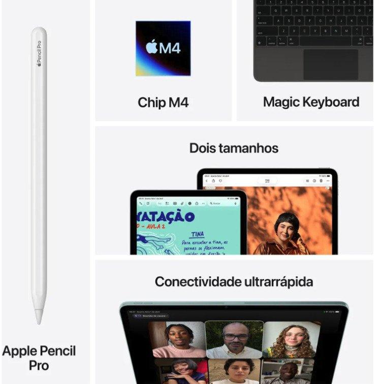 Apple iPad Air M3 256 GB Wi-Fi Liquid Retina 11′ Azul