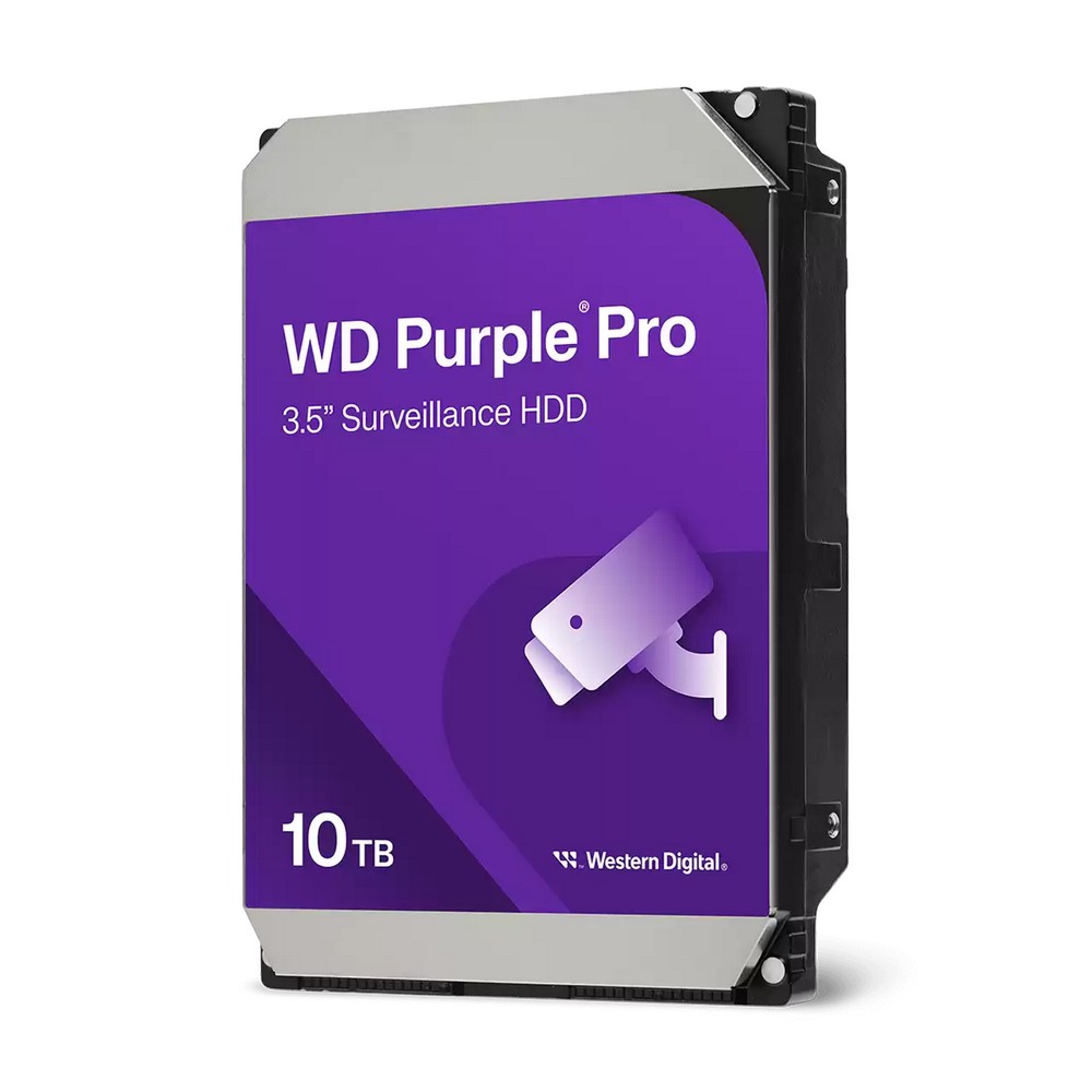 Hard Disk CFTV 10TB Sata 272 MB/s Western Digital AI 7200 RPM WD102PURP