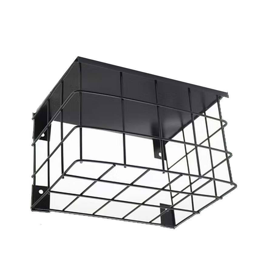 Grade de Proteção para Câmera de Segurança Preta Quadrada Metal Nobre MT2003