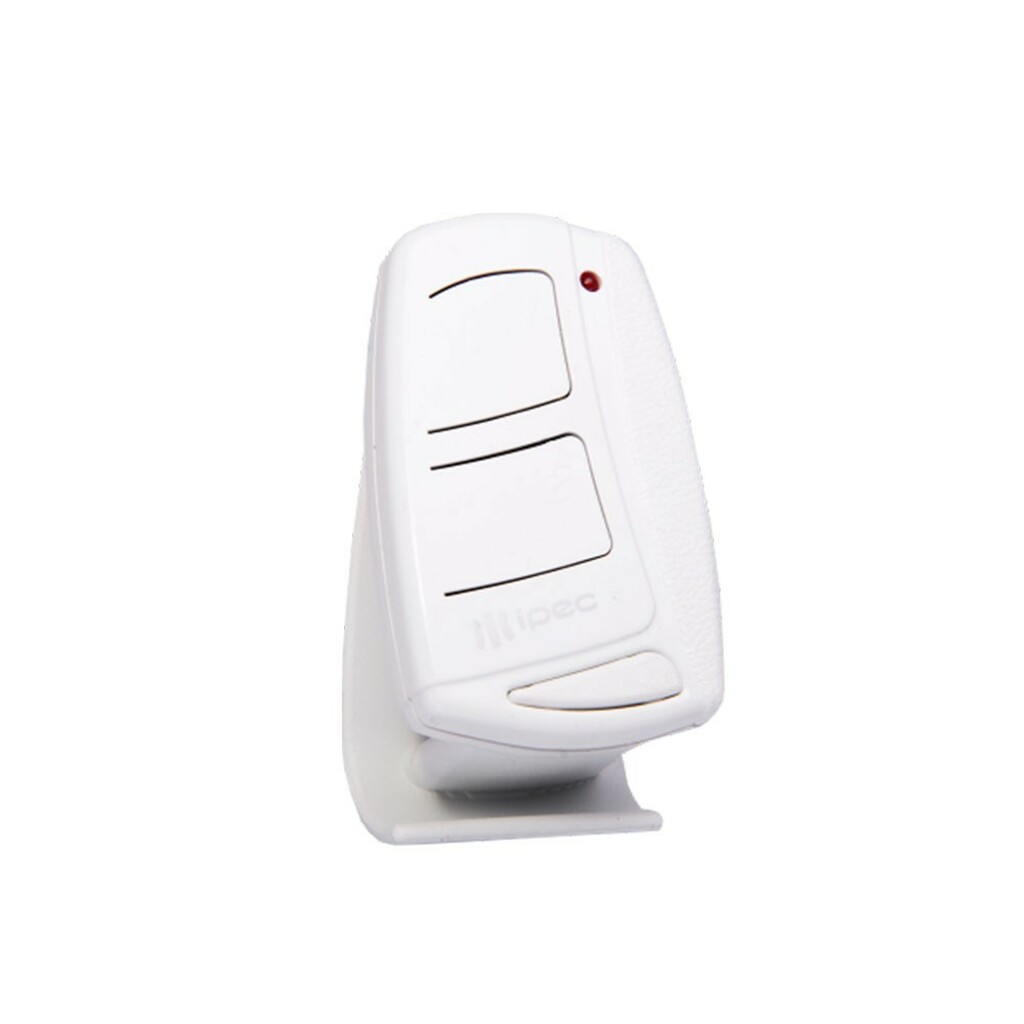 Controle Remoto 2 Botões SAW 433MHZ TxTop Branco Ipec - A2056-BC