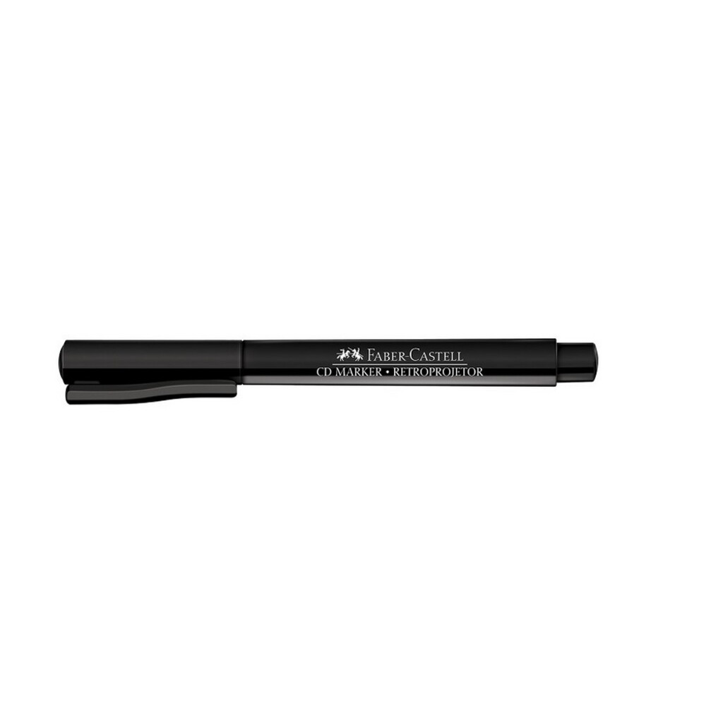 Caneta Retroprojetor 1,0MM Preto Faber Castell Unitário - CDRETRO/PRZF