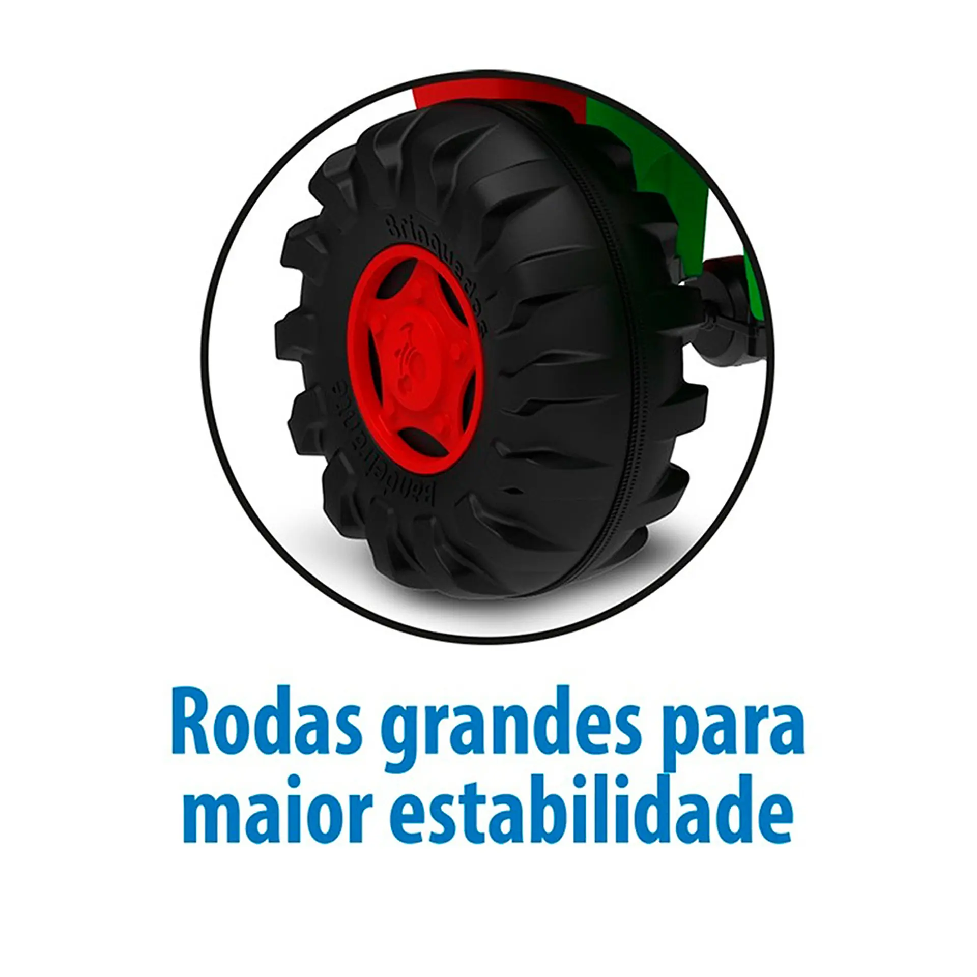 Mini Veículo Manual Bandeirante Trator Country - Verde
