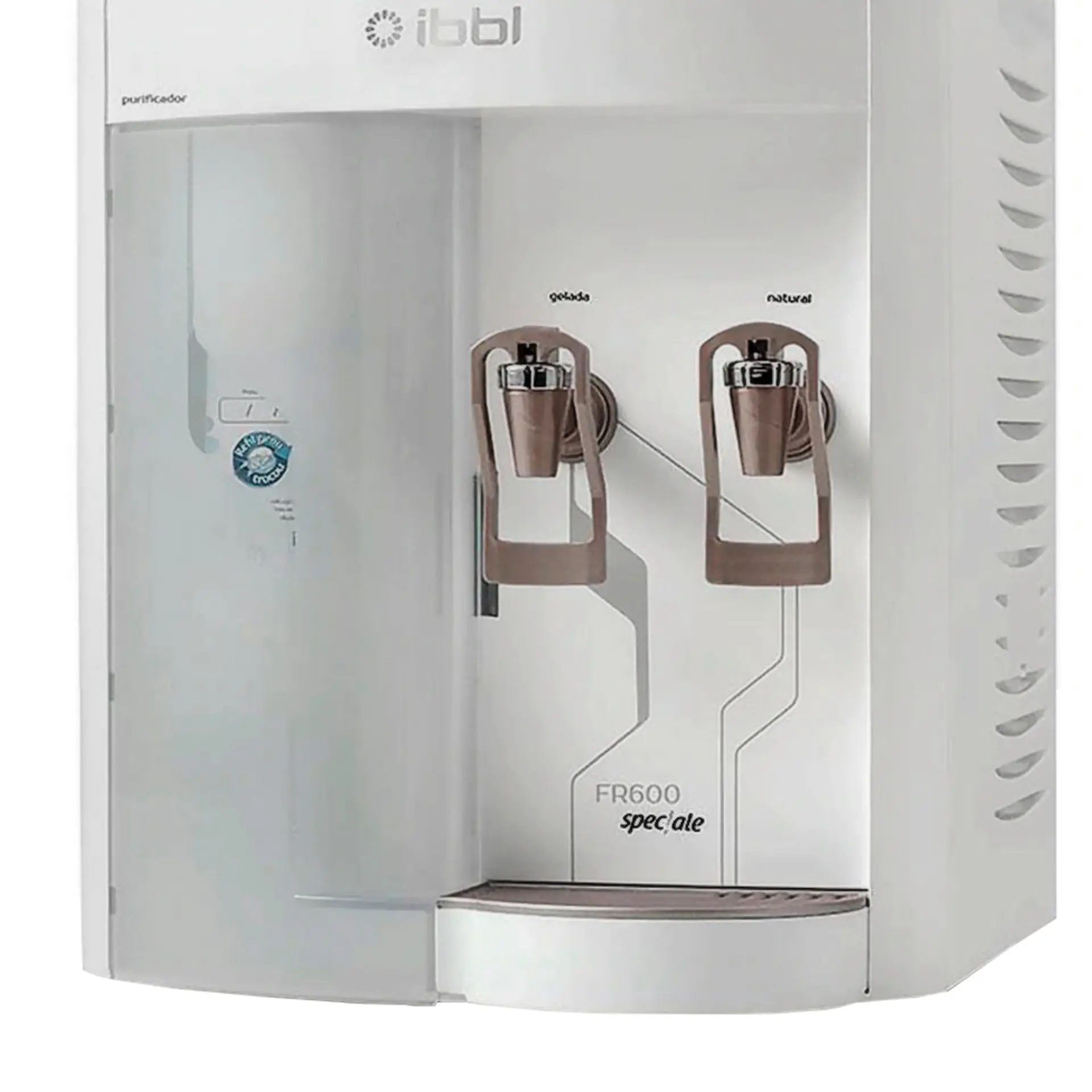 Purificador de Água IBBL 2,18L com 2 Torneiras Vazão 60 L/h Speciale FR600 - Branco - 220 Volts