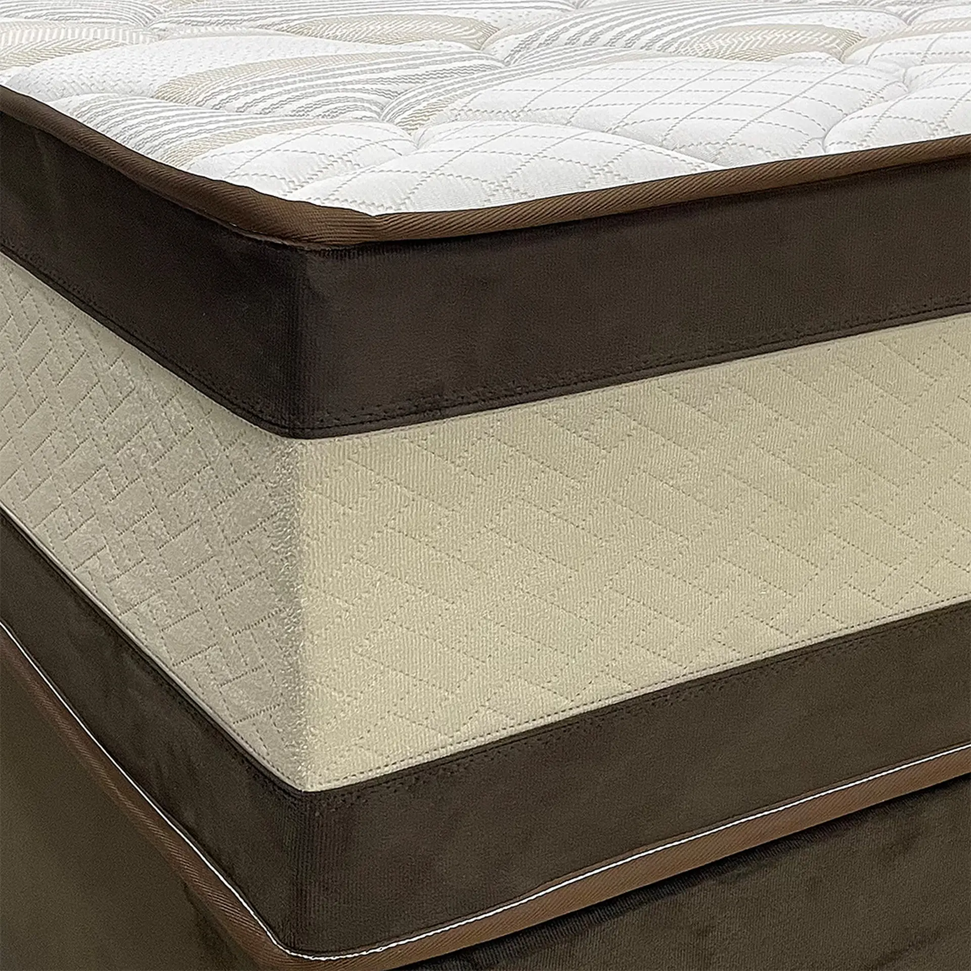 Colchão Cama Box Gazin Espuma Queen Size Misto Duo Extra 158x198