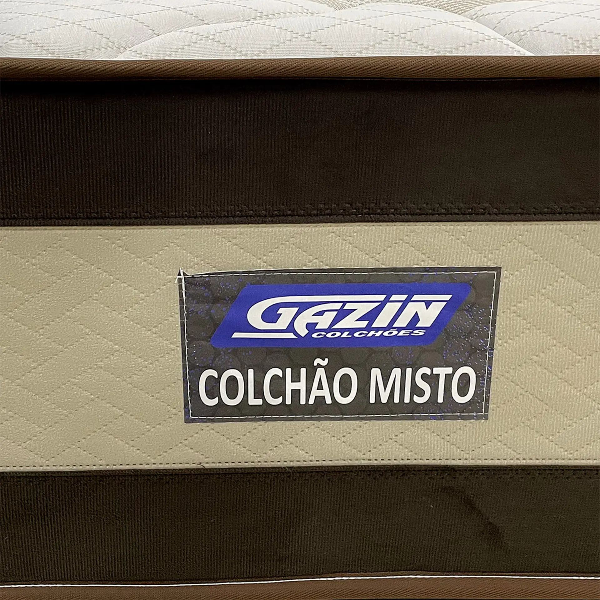 Colchão Cama Box Gazin Espuma Queen Size Misto Duo Extra 158x198