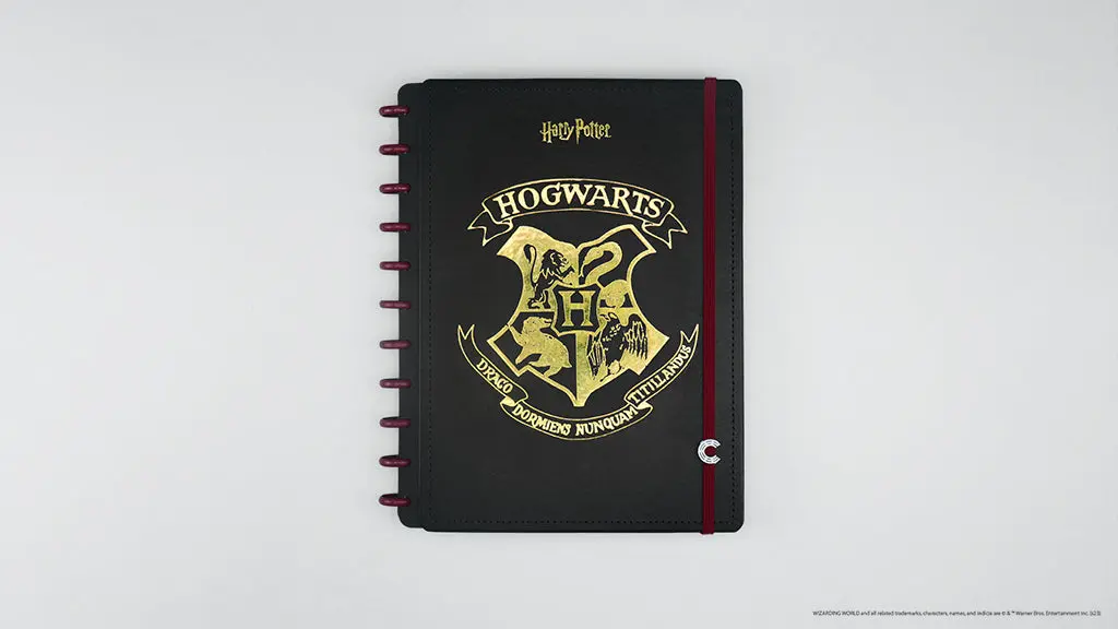 Caderno Inteligente Harry Potter Grande 60 Folhas com Pauta e 20 Folhas Lisas