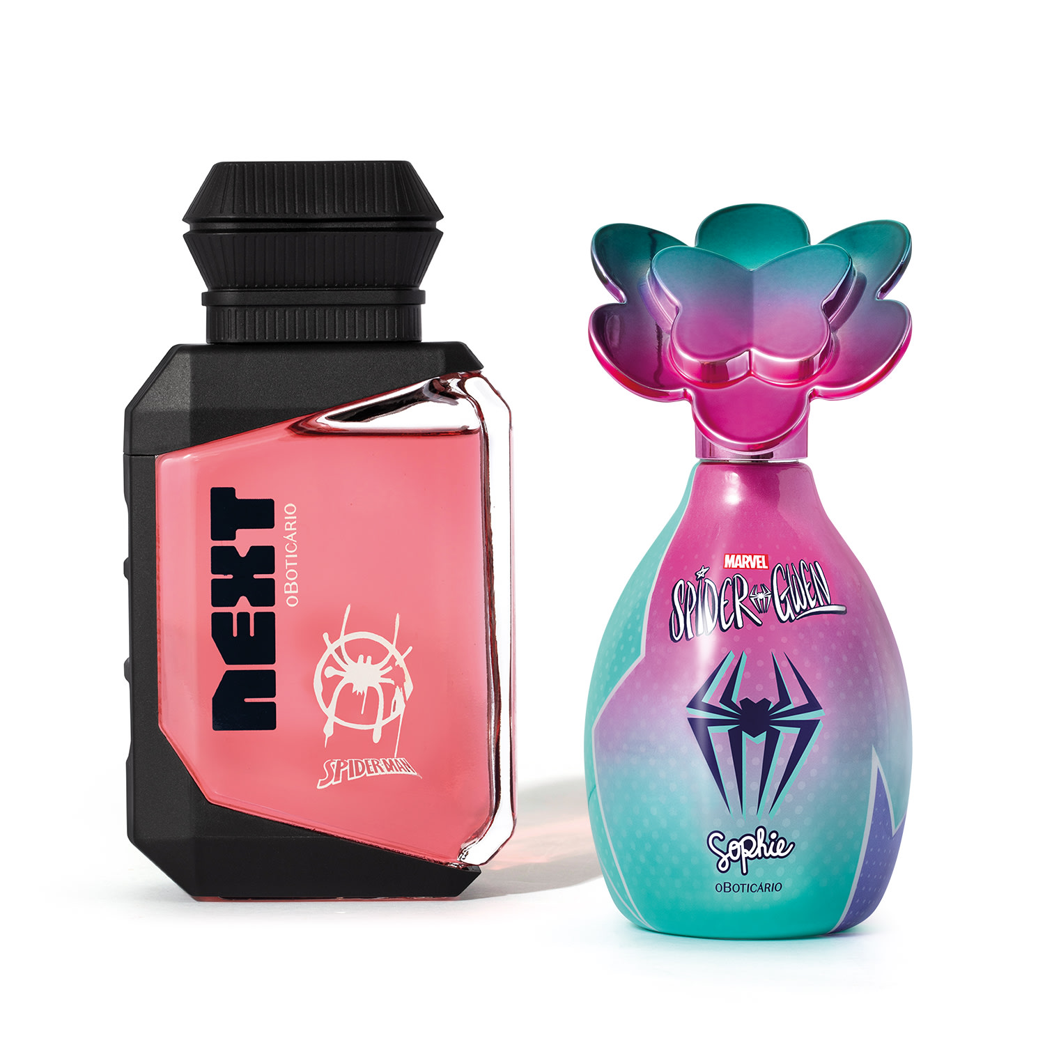 Combo Colônia Infantil: Next Spider Man 75ml + Sophie Spider-Gwen 100ml