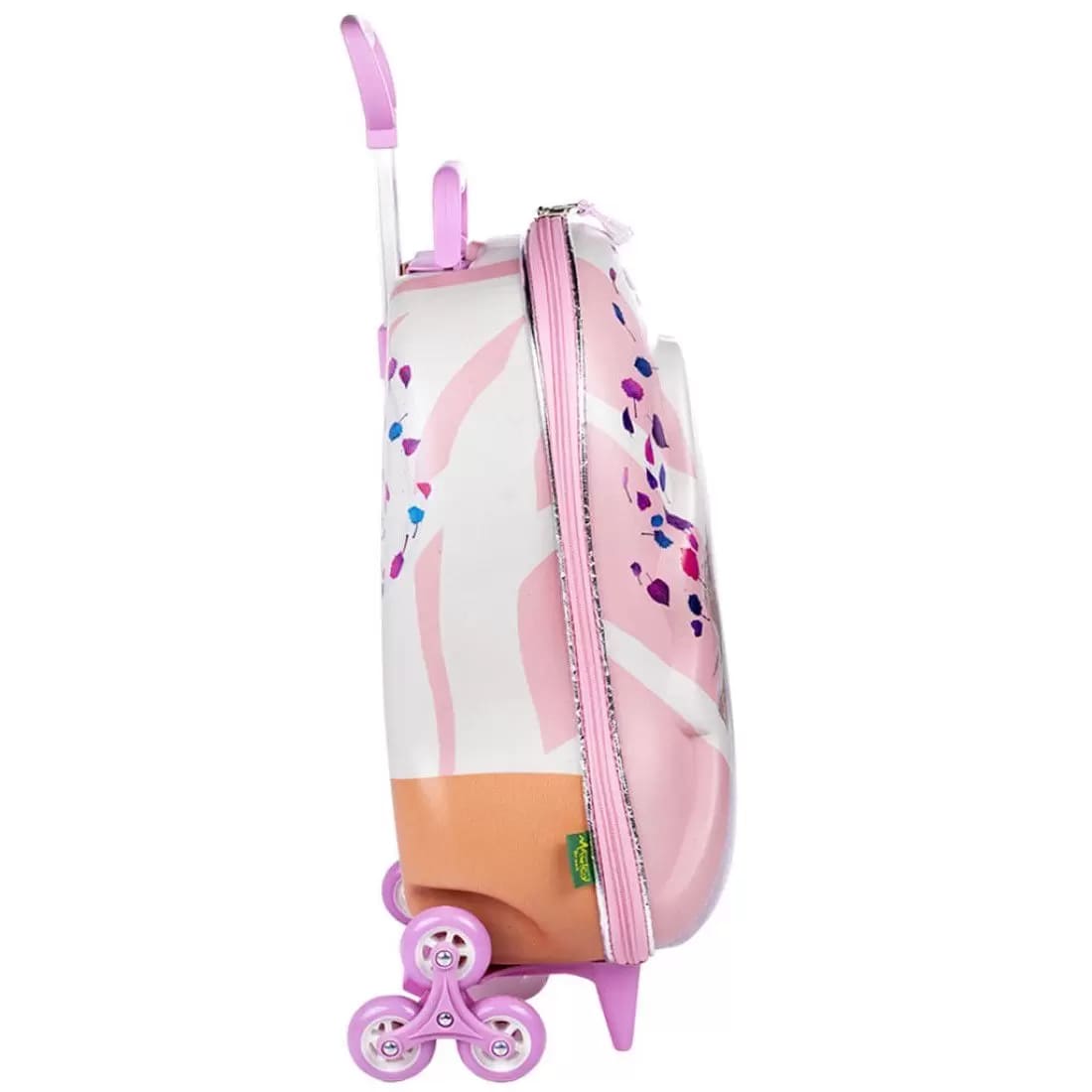 Mochila com Rodas Infantil Diplomata Frozen Elsa e Anna Rodinha Tripla Grande