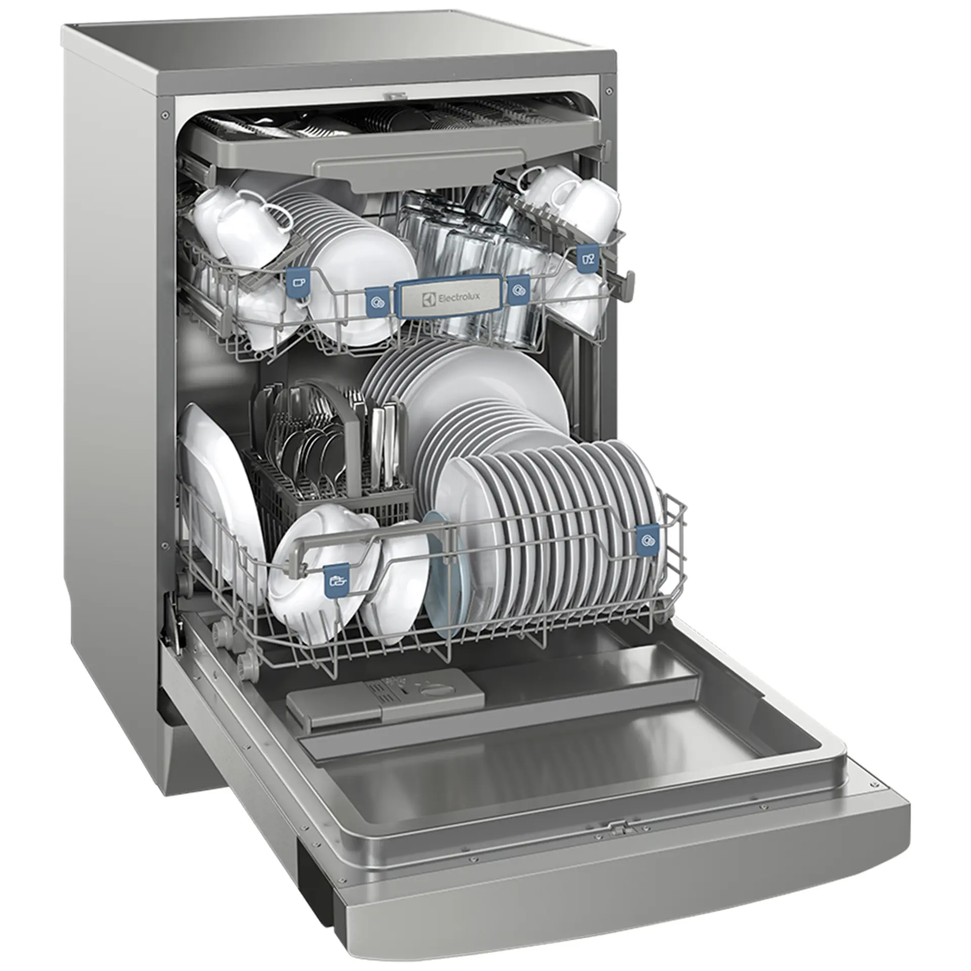 Lava-Louças Electrolux 14 Serviços Função Higienizar Compras LL14X - Inox - 110 Volts