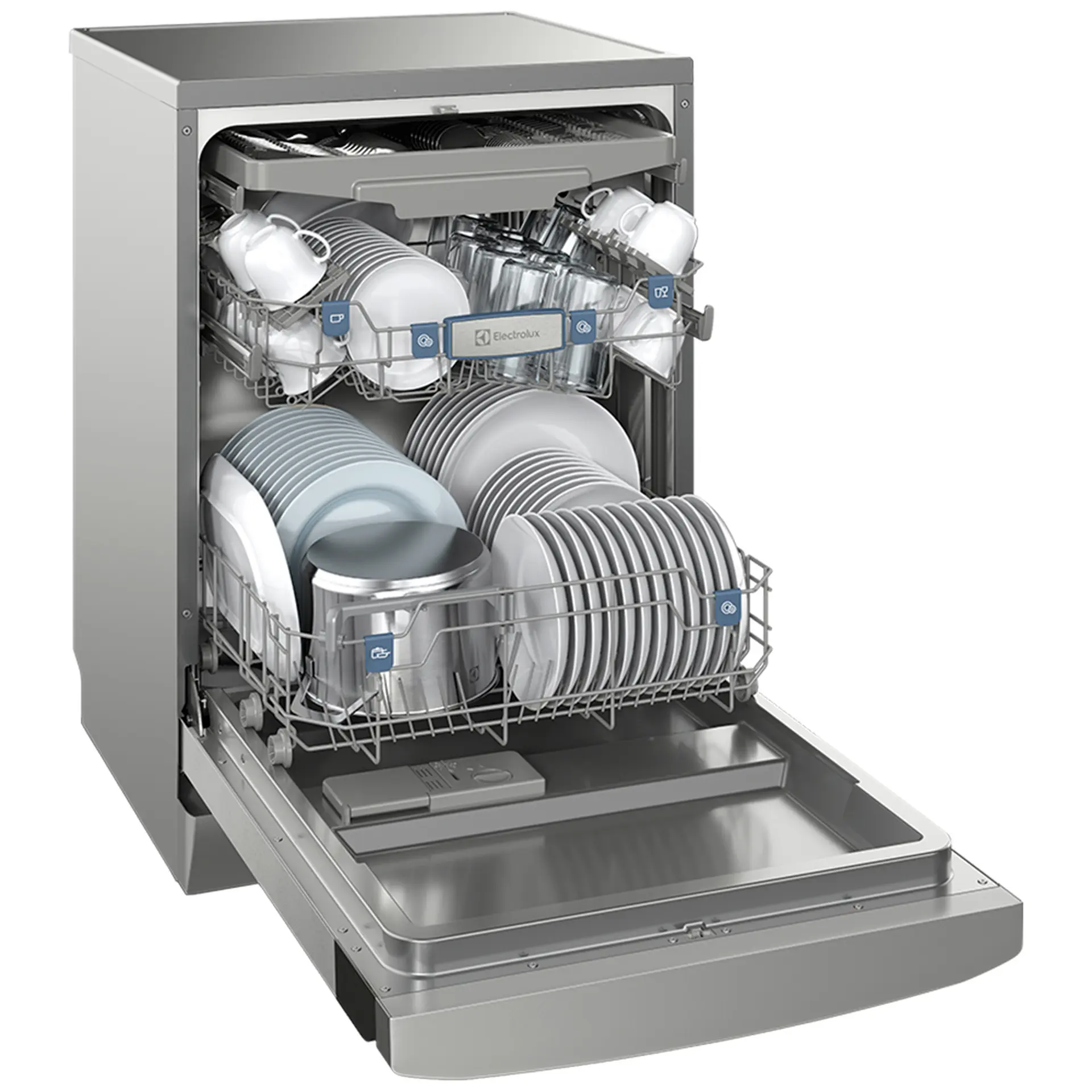 Lava-Louças Electrolux 14 Serviços Função Higienizar Compras LL14X - Inox - 110 Volts