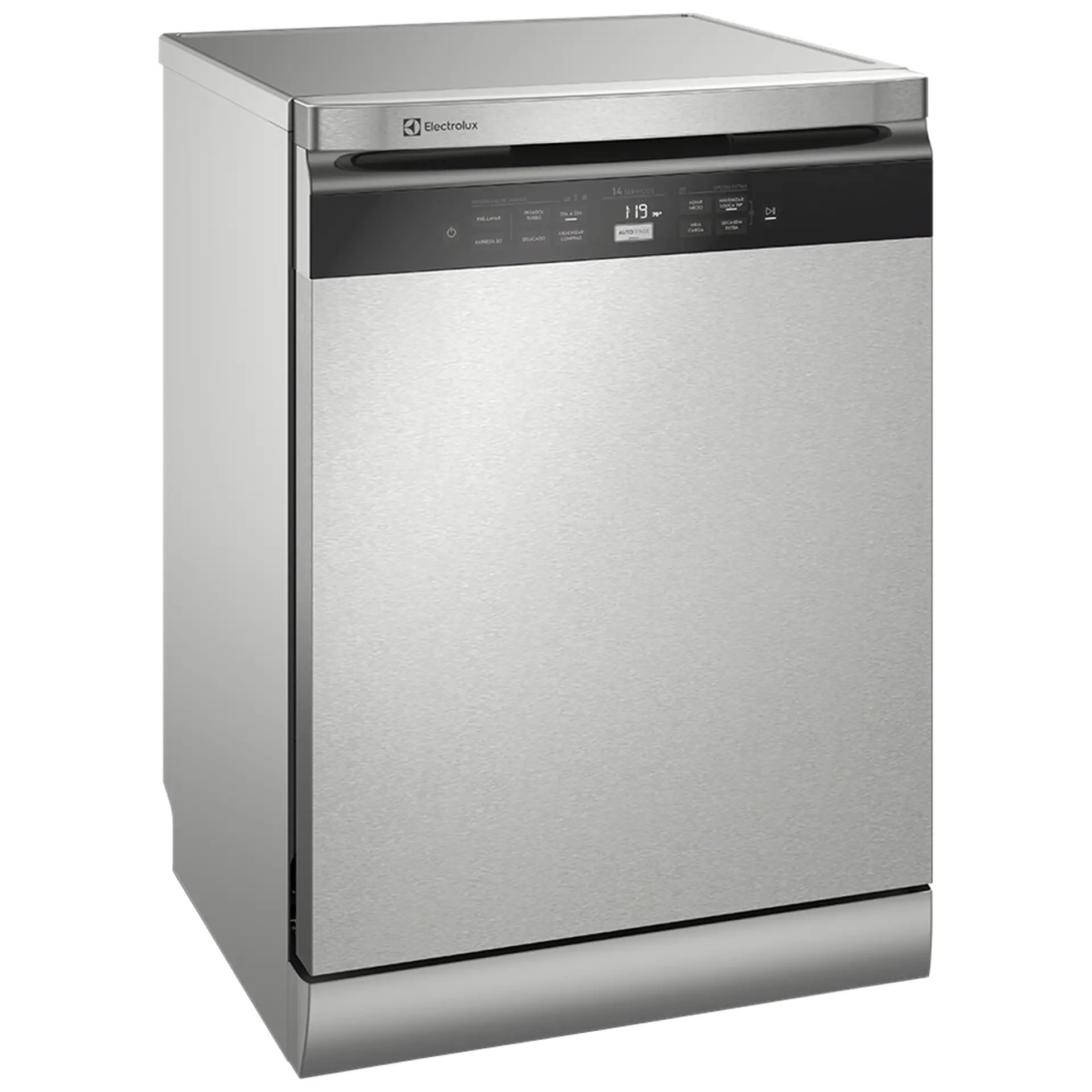 Lava-Louças Electrolux 14 Serviços Função Higienizar Compras LL14X - Inox - 110 Volts