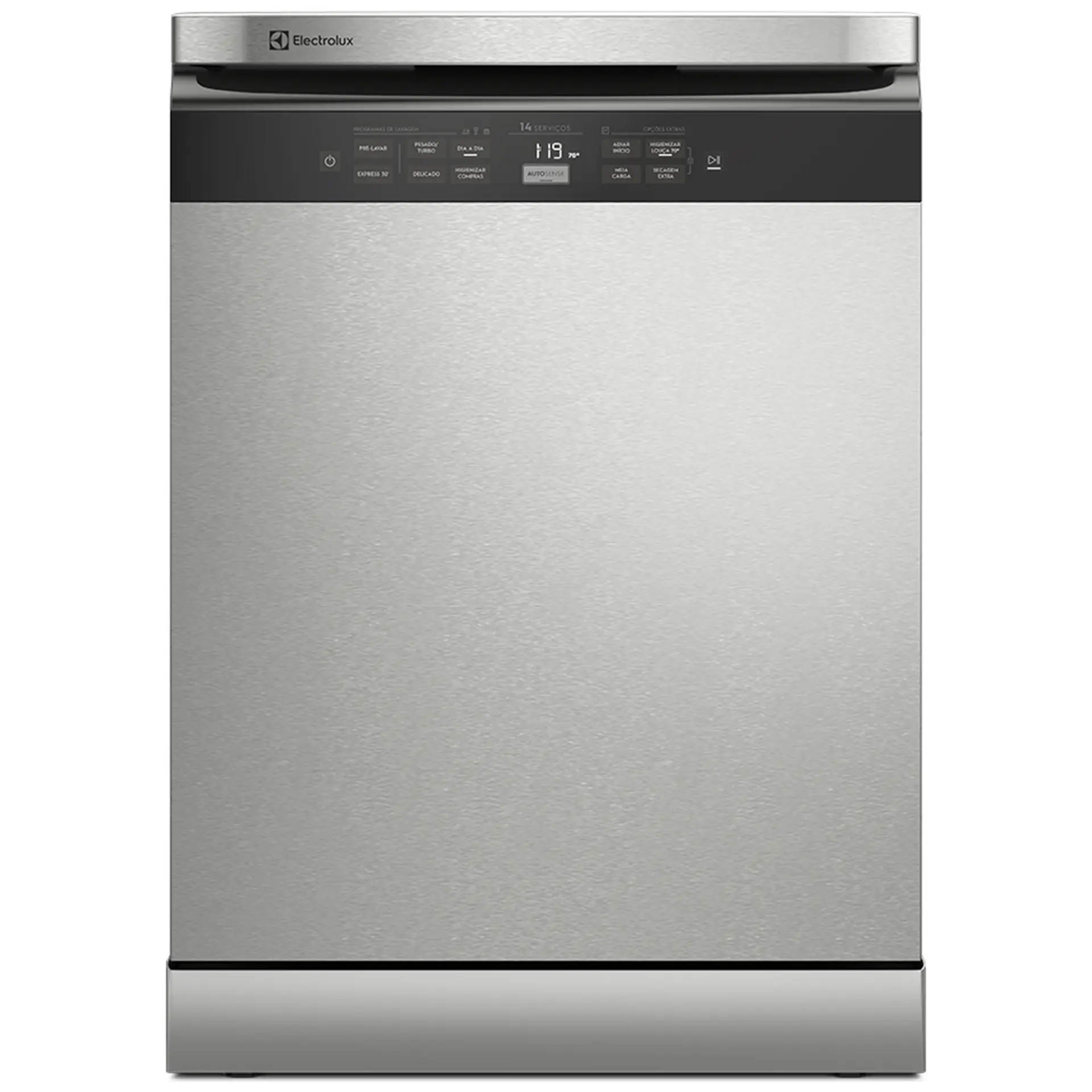 Lava-Louças Electrolux 14 Serviços Função Higienizar Compras LL14X - Inox - 110 Volts