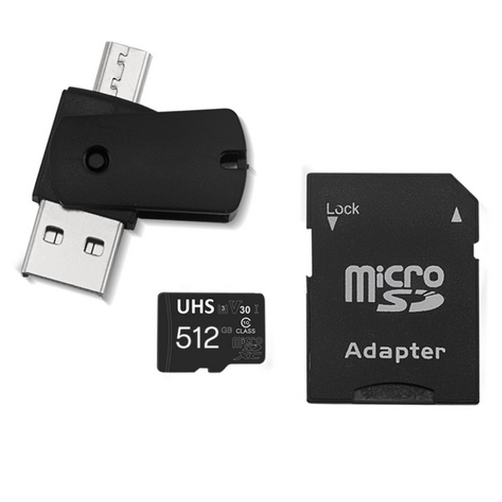 Cartão de Memória Multi 512 GB Micro Ultra High Speed-I SD ADAP USB OTG Adaptador MC155