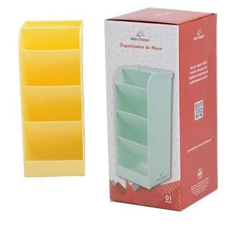 Organizador de Mesa WinPaper com 5 Divisórias 20x9mm Sortido -WPP20001