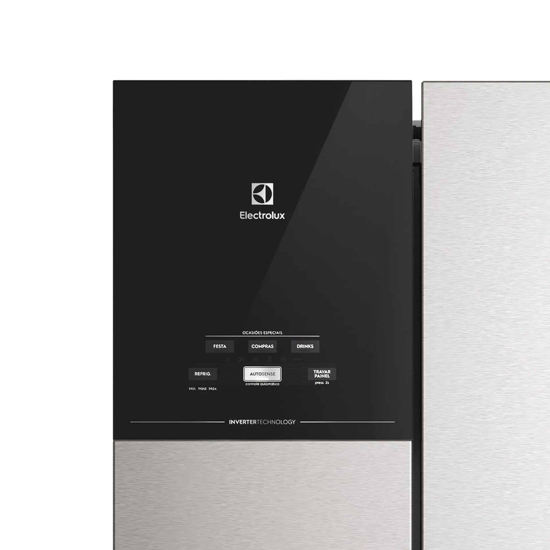 Geladeira Refrigerador Electrolux 480L Frost Free 3 Portas IM7S - Prata - 110 Volts