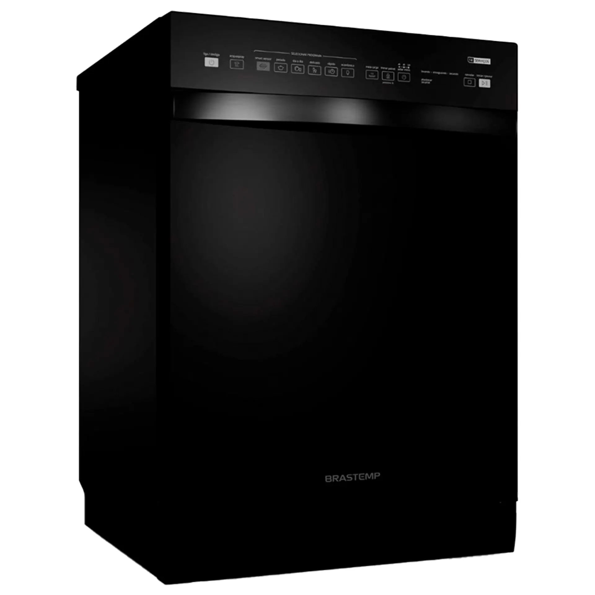 Lava-Louças Brastemp 14 Serviços Função AcquaSpray BLF14BE - Preto - 110 Volts