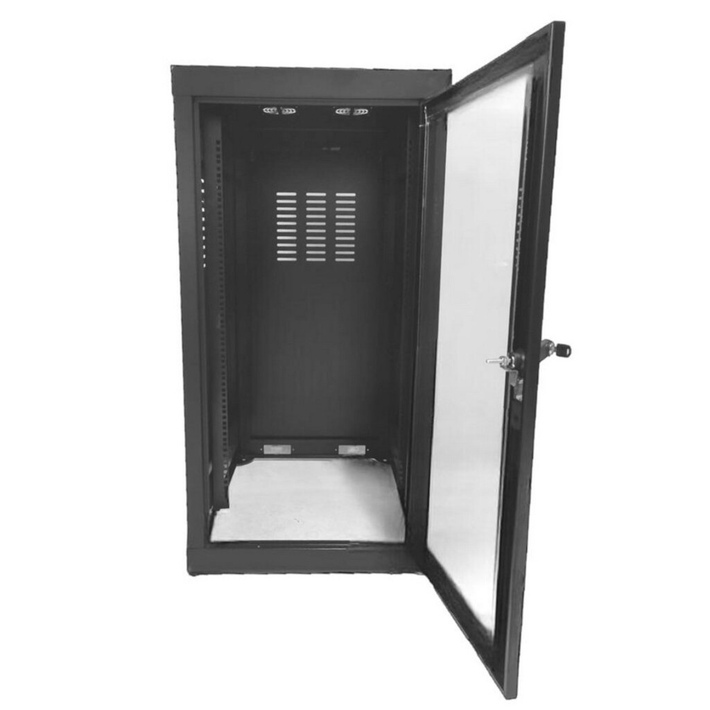 Rack para Servidor Piso 20U 770mm 19POL Preto Fibra Meta - RP20770S