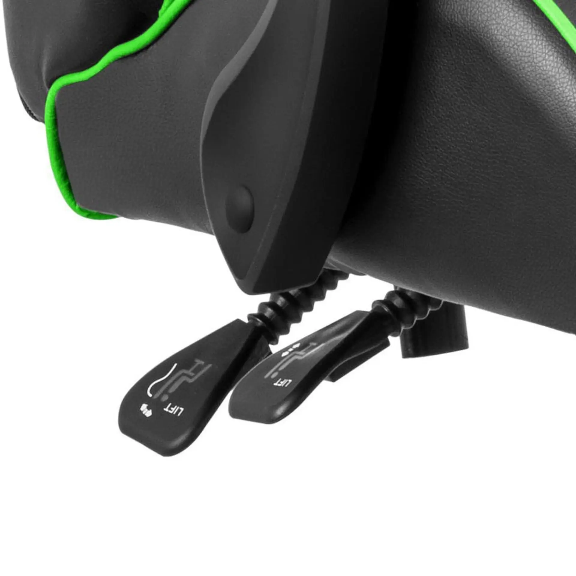 Cadeira Gamer Xzone CGR01GR Rodízios Pistão a Gás e Encosto Reclinável - Preto/Verde
