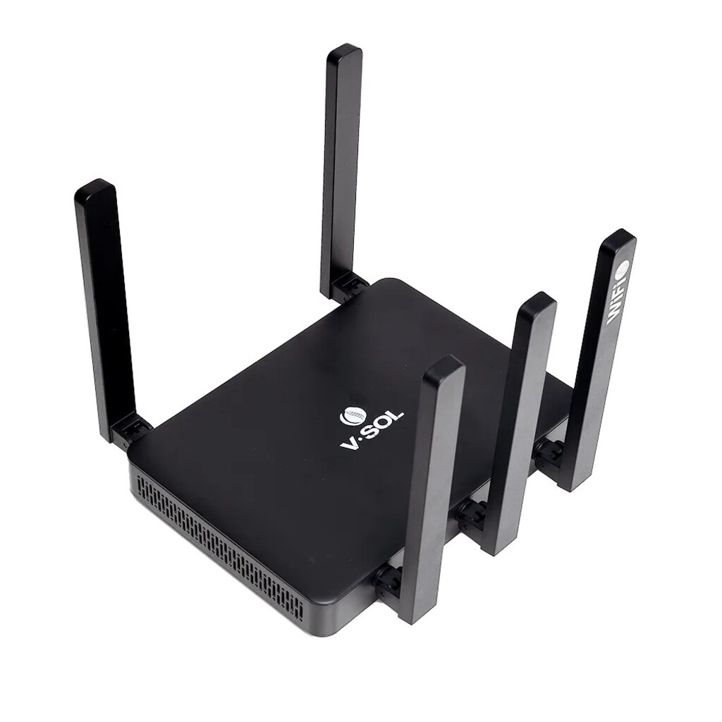 Roteador Wireless V-Sol AX3000 Gigabit Dual Band Mesh Wi-Fi 6 com 5 Antenas - HG5033