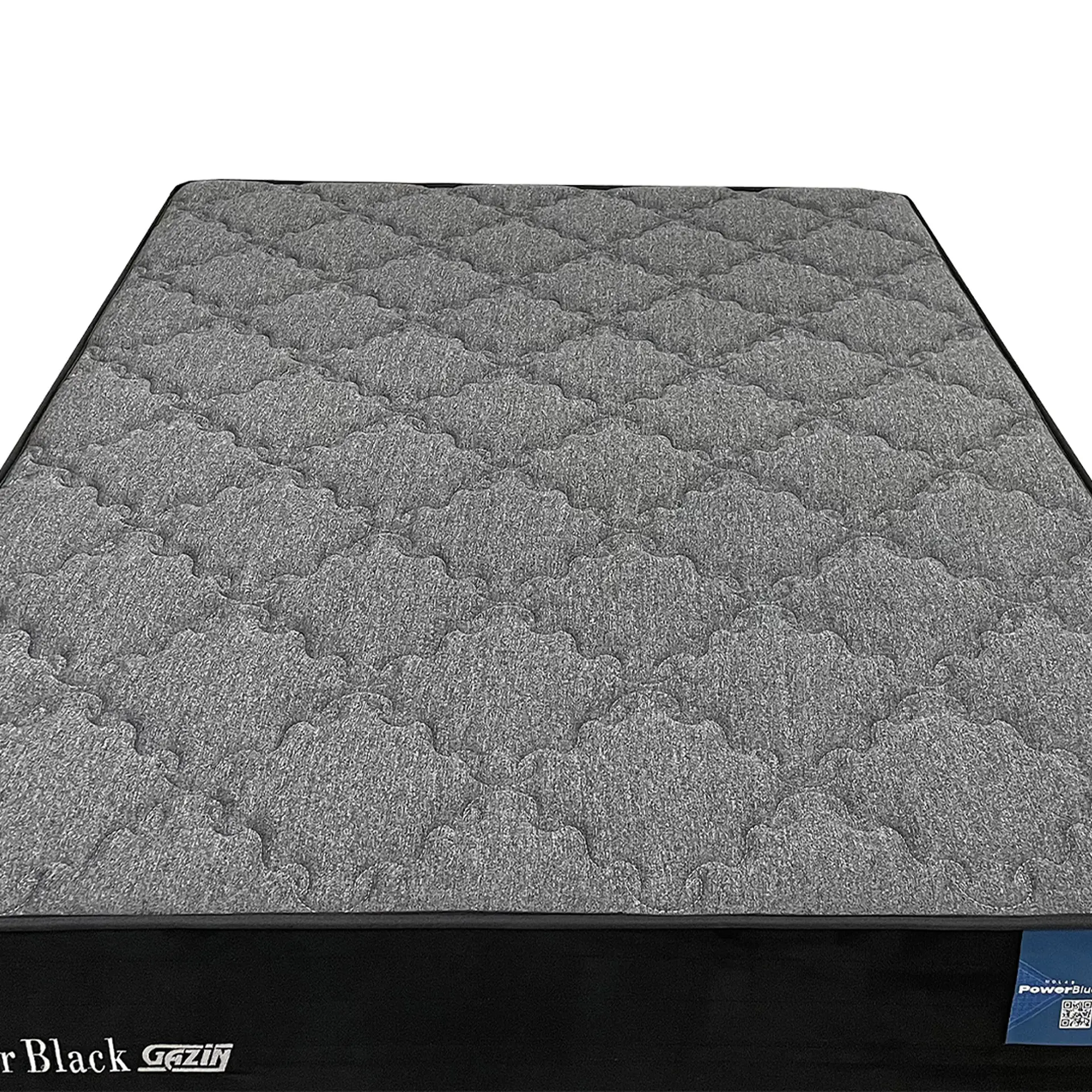 Colchão Queen Size Molas PowerBlue Gazin Power Black 158x198 - Preto