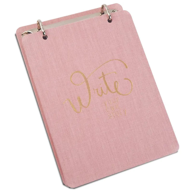 Bloco de Anotações Ótima Cotton Rosa