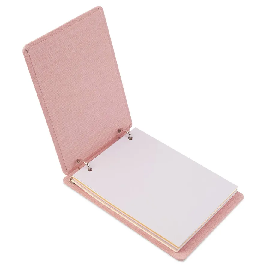 Bloco de Anotações Ótima Cotton Rosa