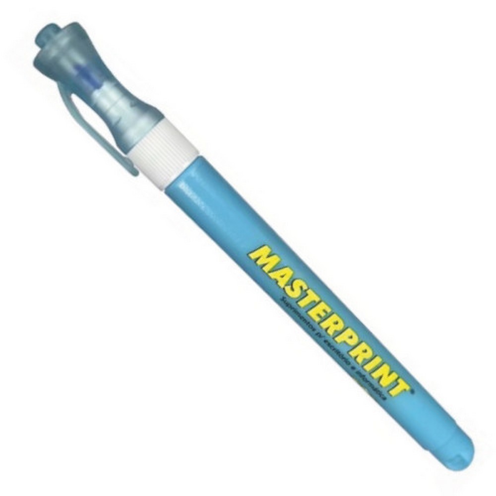 Caneta Marca Texto Neon Slim Azul 12 unidades Masterprint MP614