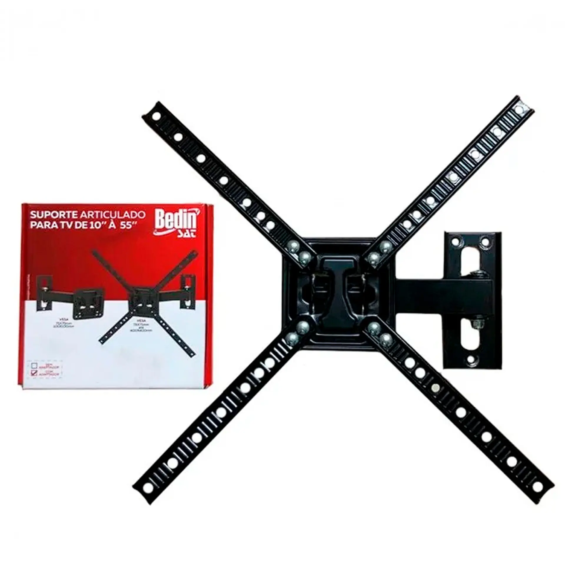 Suporte Articulado para TV 15" a 55" Bedin Sat BA32