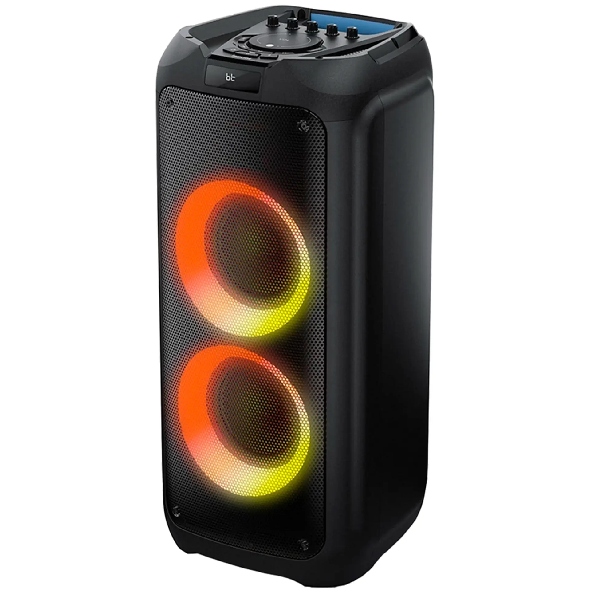 Caixa de Som Portátil Philips Party Speaker 1300W Bluetooth - Preto