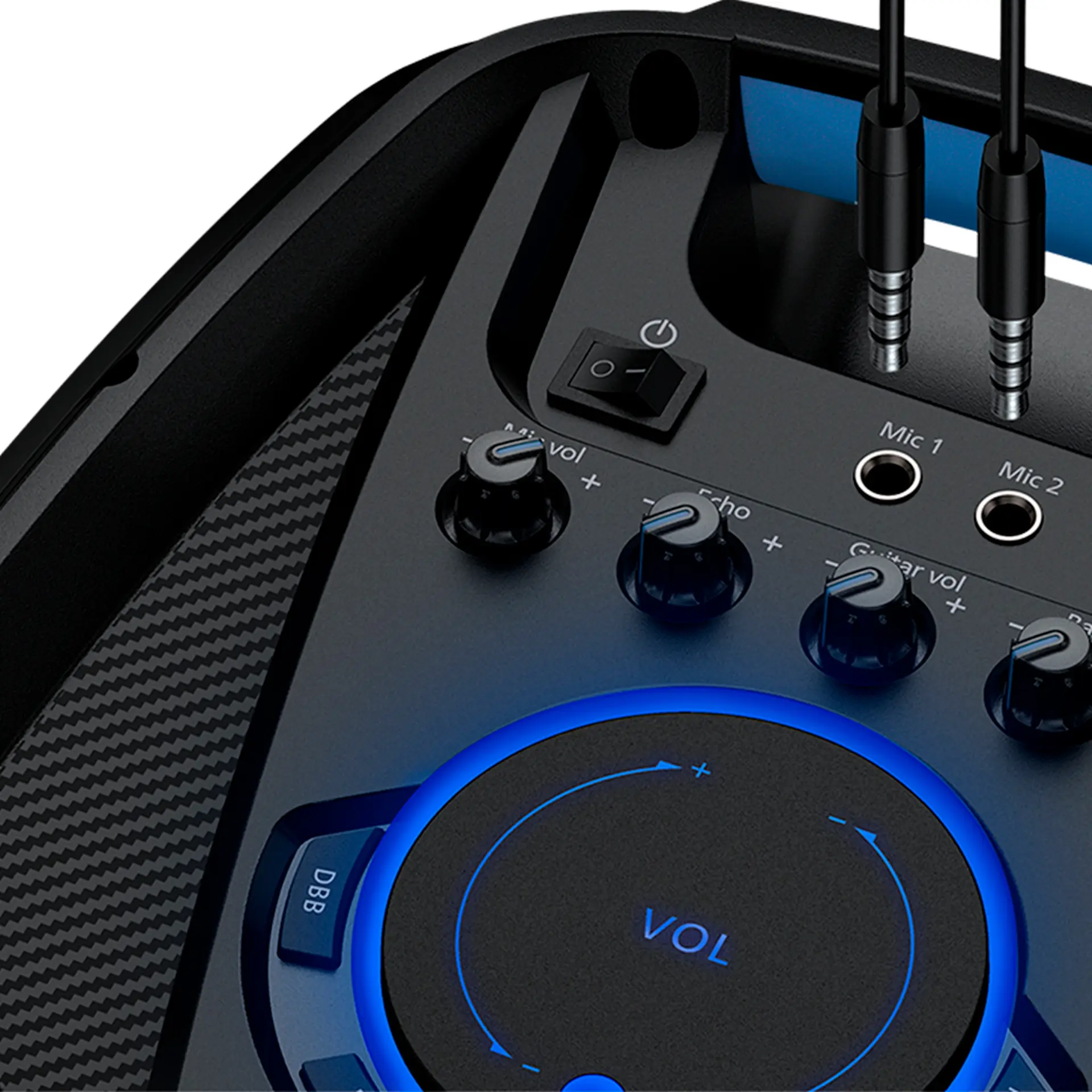 Caixa de Som Portátil Philips Party Speaker 1300W Bluetooth - Preto