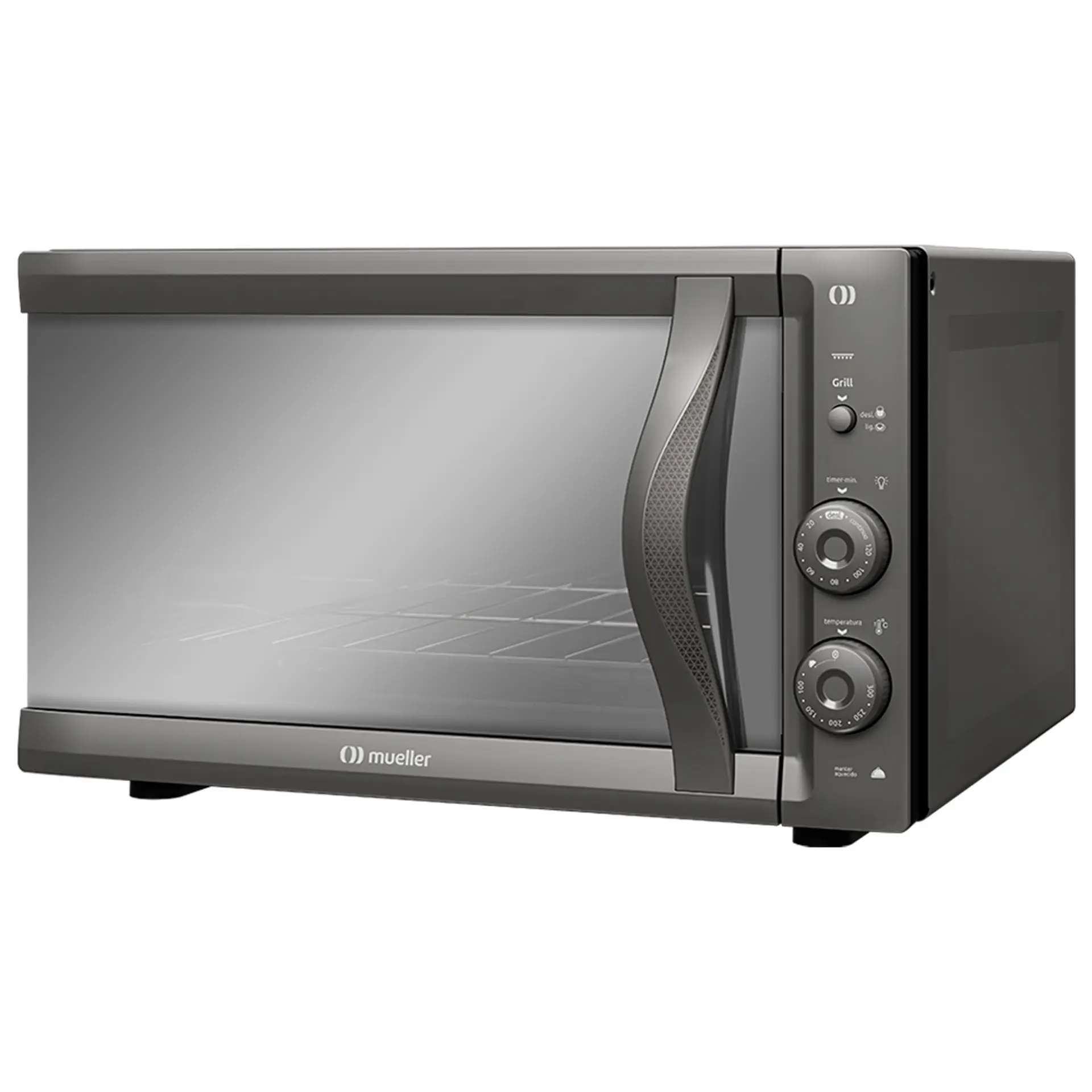 Forno Elétrico de Bancada Mueller 50L Gril Espelhado MFB50F - Espelhado - 110 Volts