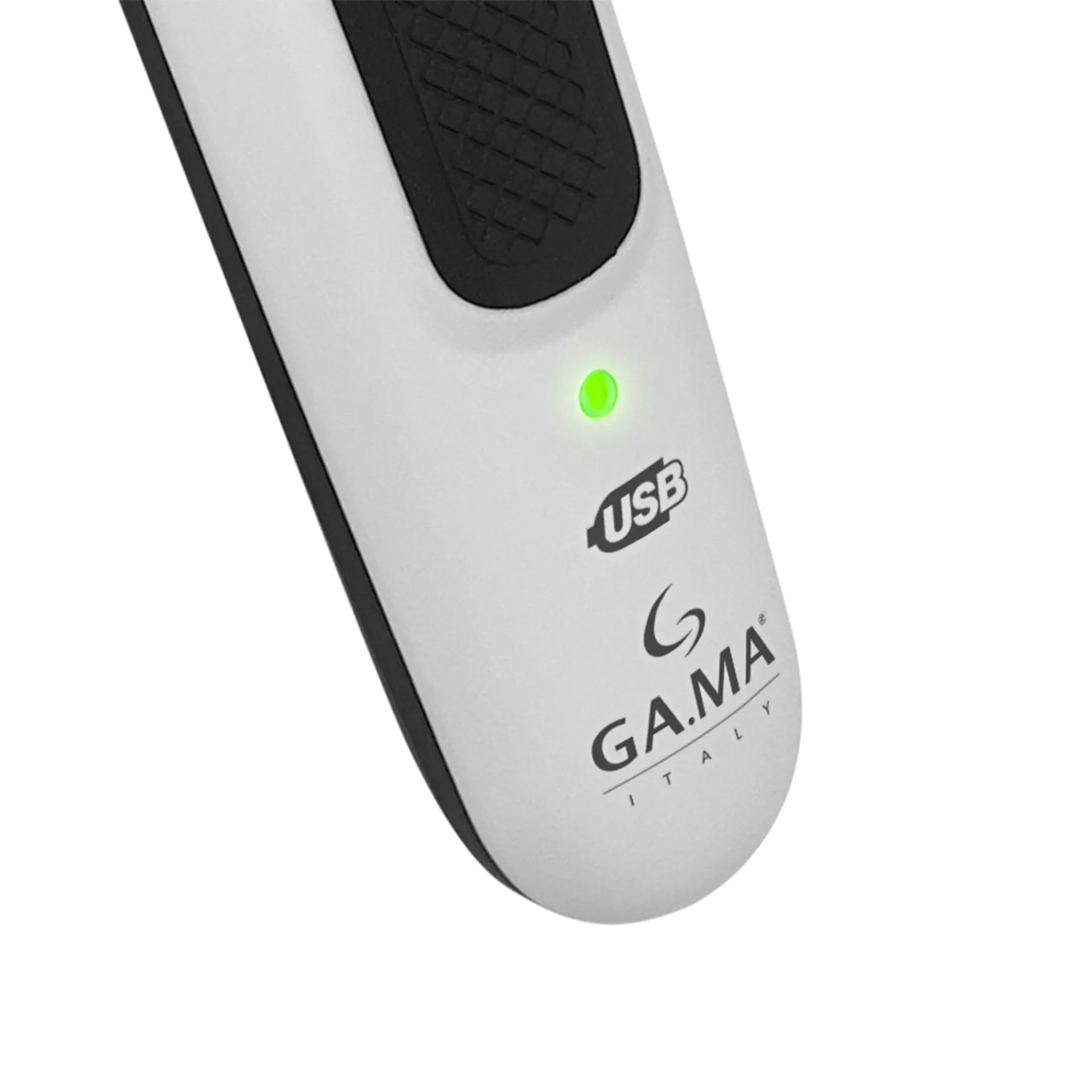 Aparador de Pelos Gama G-Blade W&D com 3 Pentes - Branco/Preto - Bivolt
