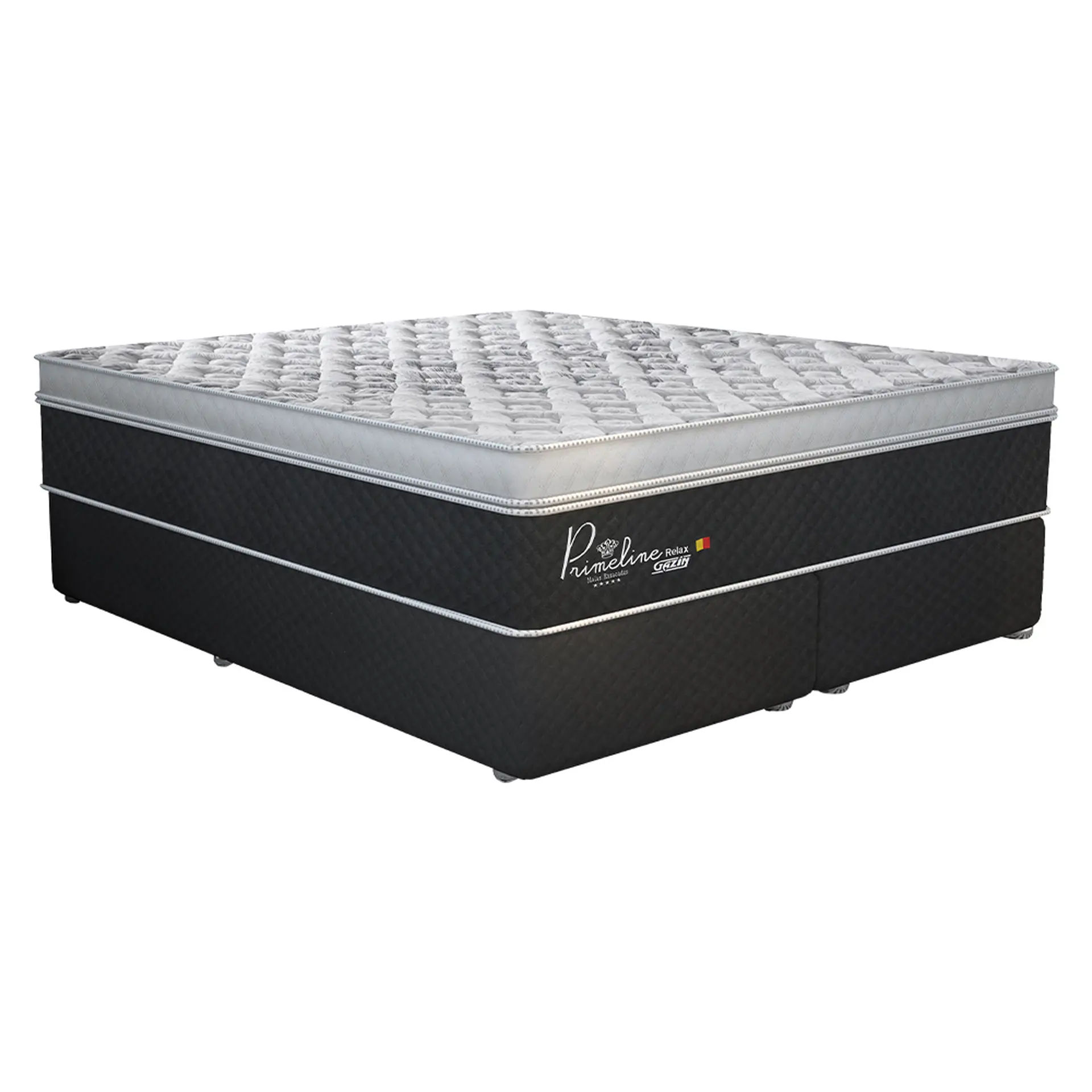 Colchão Cama Box Gazin Molas BlueWave Queen Size Primeline Relax 158x198