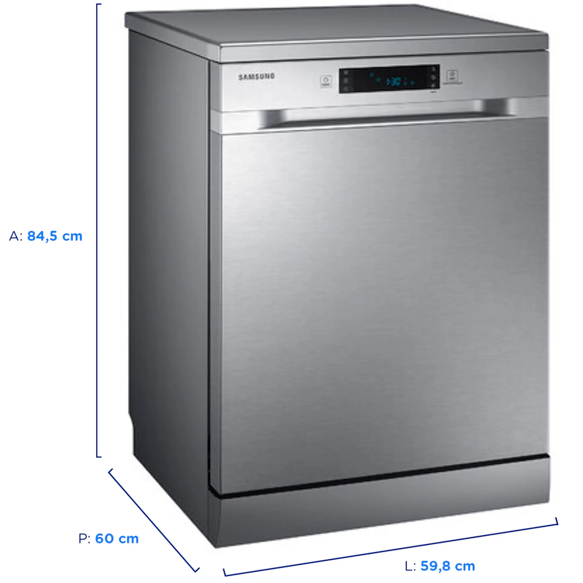 Lava-Louças Samsung 14 Serviços 5 Ciclos DW60C7050FS/AZ - Inox - 110 Volts
