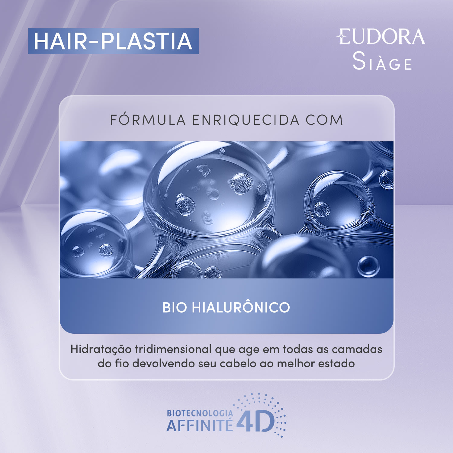 Máscara Capilar Siàge Hair-Plastia 50ml
