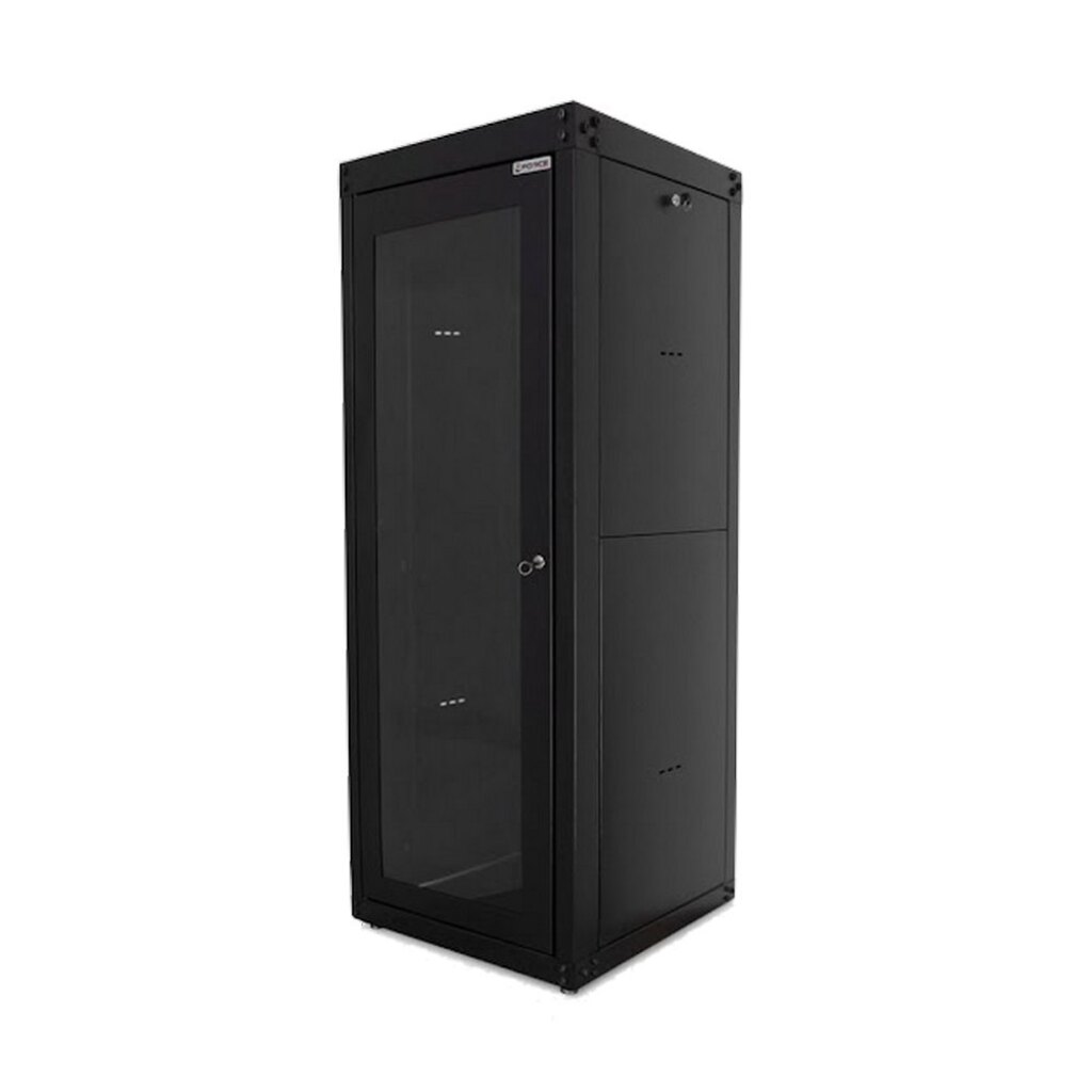Rack para Servidor Piso 36U 770mm 19POL Preto Porta Acrílico GForce 466 - Desmontado