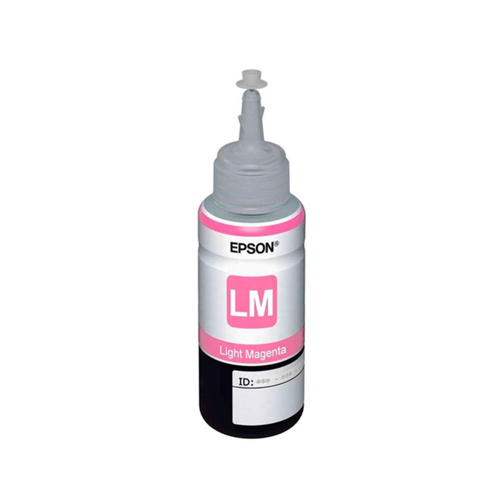 Tinta para Cartucho Epson Magenta Claro Original - T673620 - 6.500 páginas para L800, L805, L810, L850, L1800