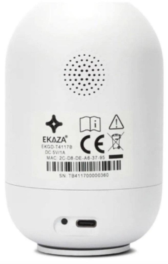 INSTALAÇÃO INCLUSA Câmera Interna Inteligente Ekaza EKGDT4117B