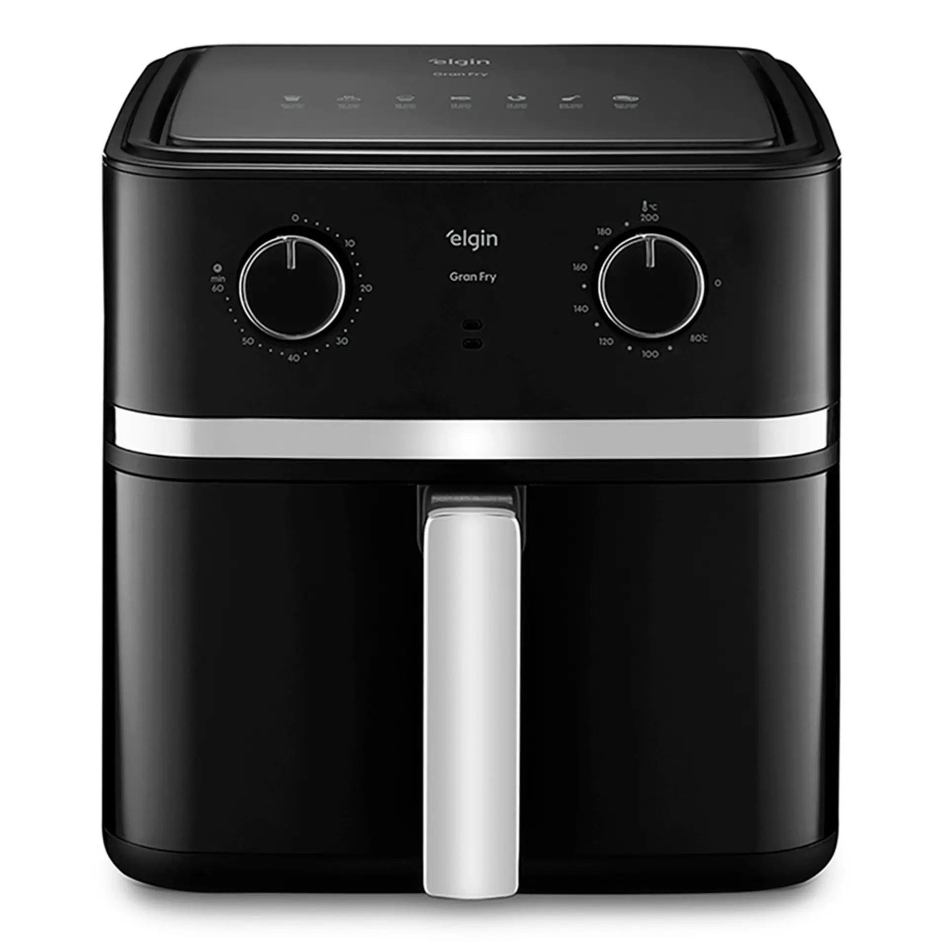Fritadeira Elétrica Air Fryer Elgin Gran Fry 8L 1750W - Preto - 220 Volts