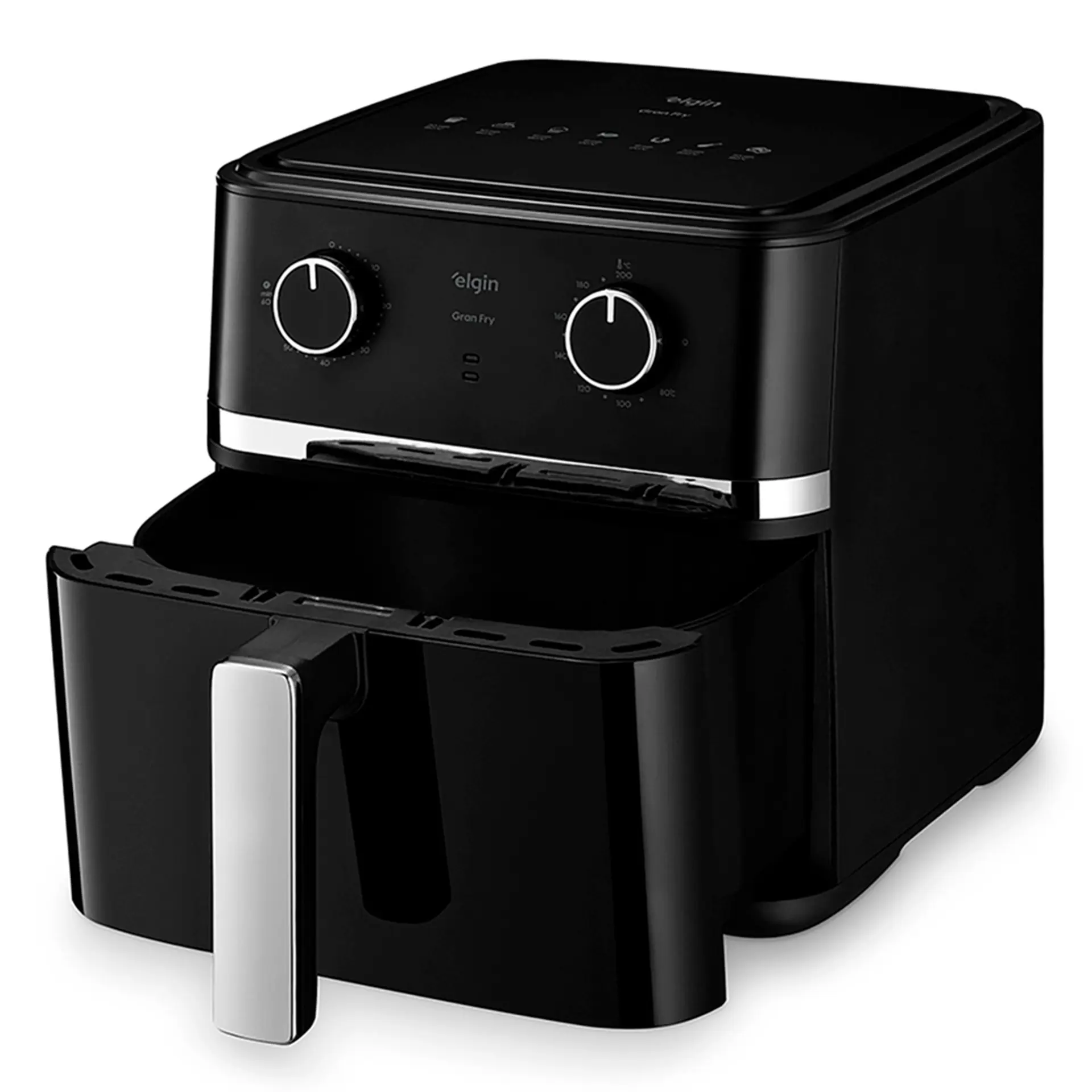 Fritadeira Elétrica Air Fryer Elgin Gran Fry 8L 1750W - Preto - 220 Volts