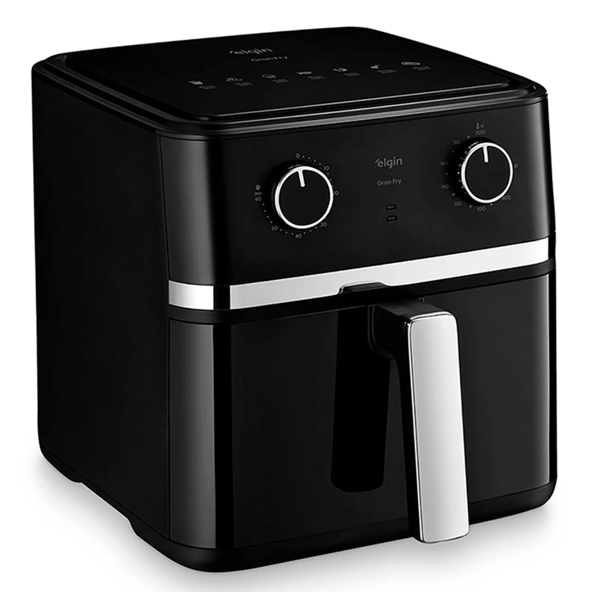 Fritadeira Elétrica Air Fryer Elgin Gran Fry 8L 1750W - Preto - 220 Volts