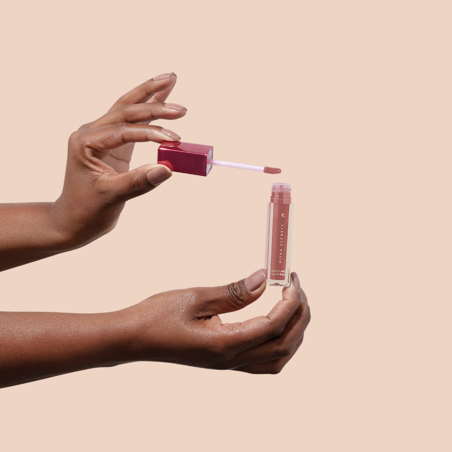 Batom Líquido Rose Gardênia Niina Secrets Skinny Matte 5ml