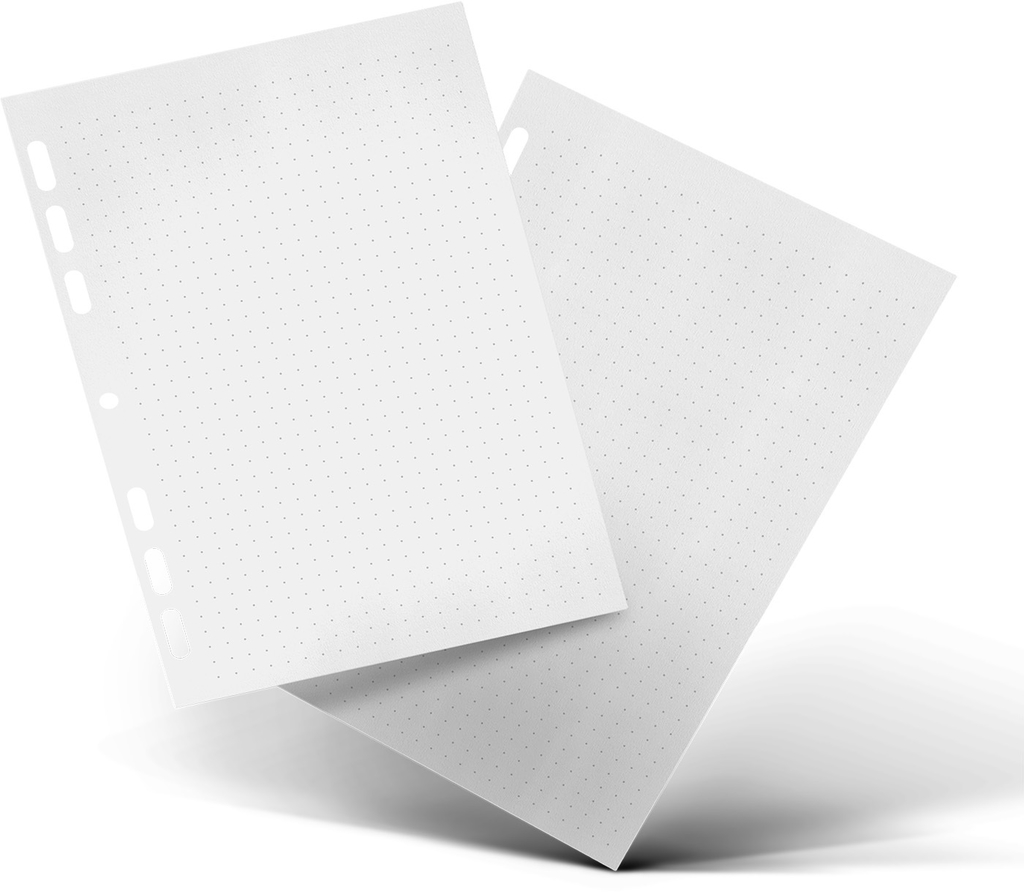 Refil Caderno Ótima A5 Pontilhado 30 Folhas